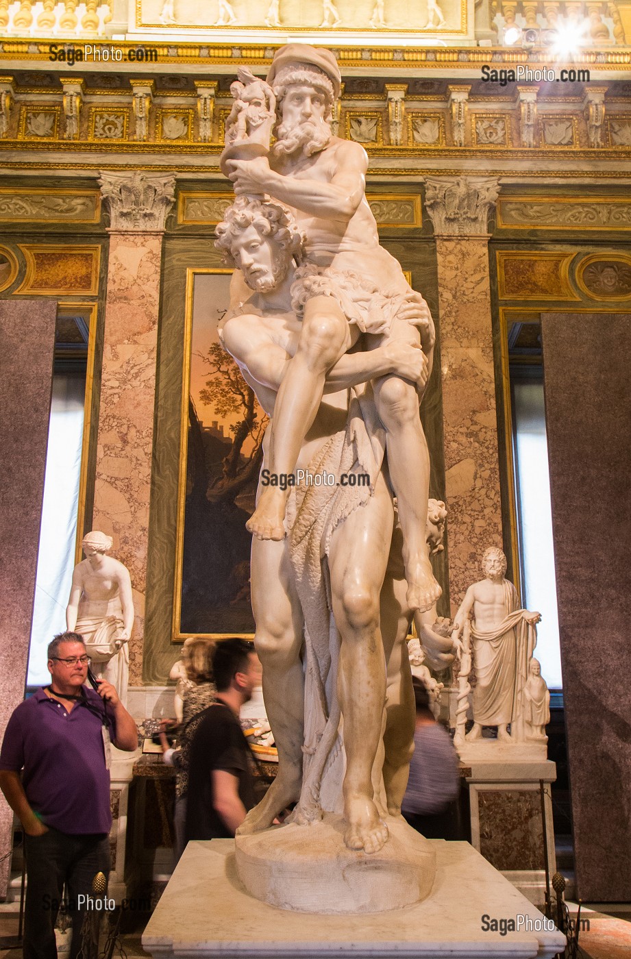 ILLUSTRATION VILLE DE ROME, ITALIE, EUROPE 