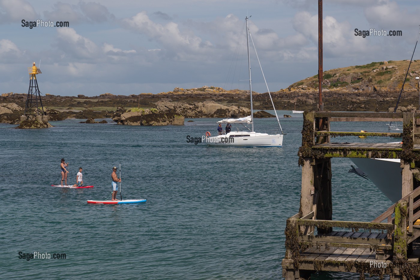 ILES CHAUSEY, (50) MANCHE, BASSE-NORMANDIE 