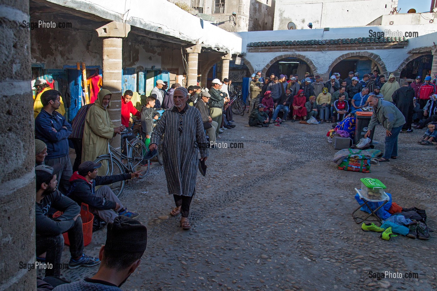 ESSAOUIRA, MOGADOR, CITE PORTUAIRE, COTE ATLANTIQUE, MAROC, AFRIQUE DU NORD 