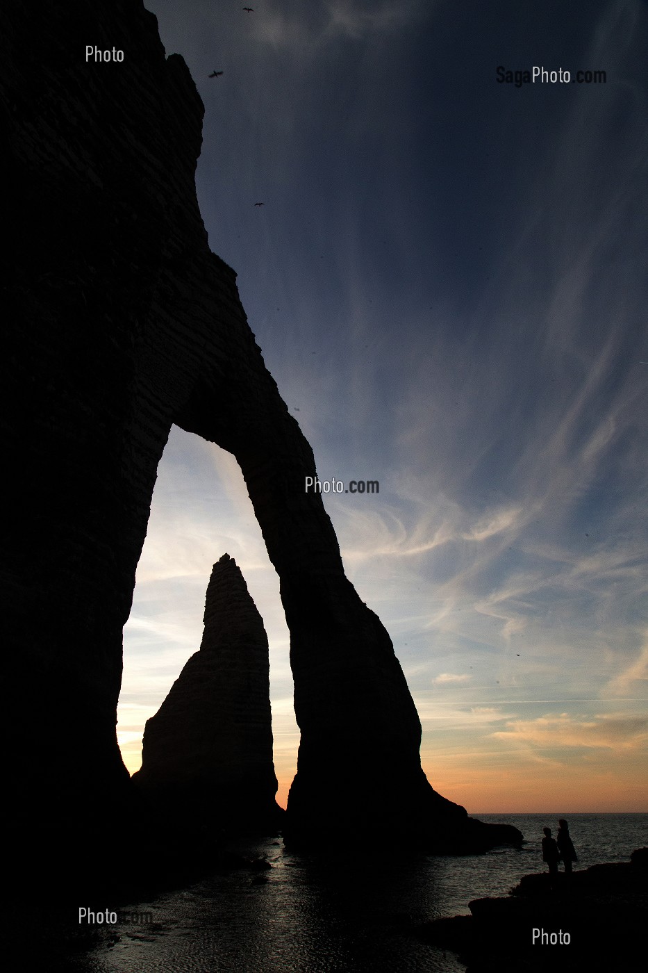 LES FALAISES D'ETRETAT, (76) SEINE-MARITIME, HAUTE-NORMANDIE, FRANCE 