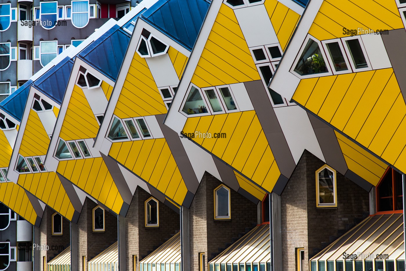 ROTTERDAM, VILLE PORTUAIRE, PAYS BAS 