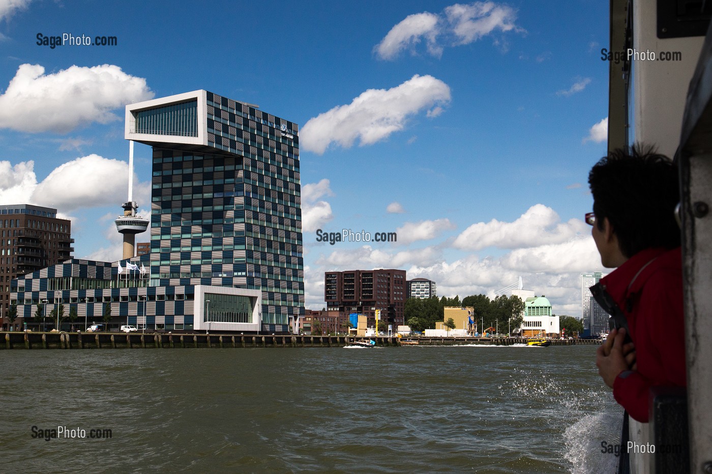 ROTTERDAM, VILLE PORTUAIRE, PAYS BAS 