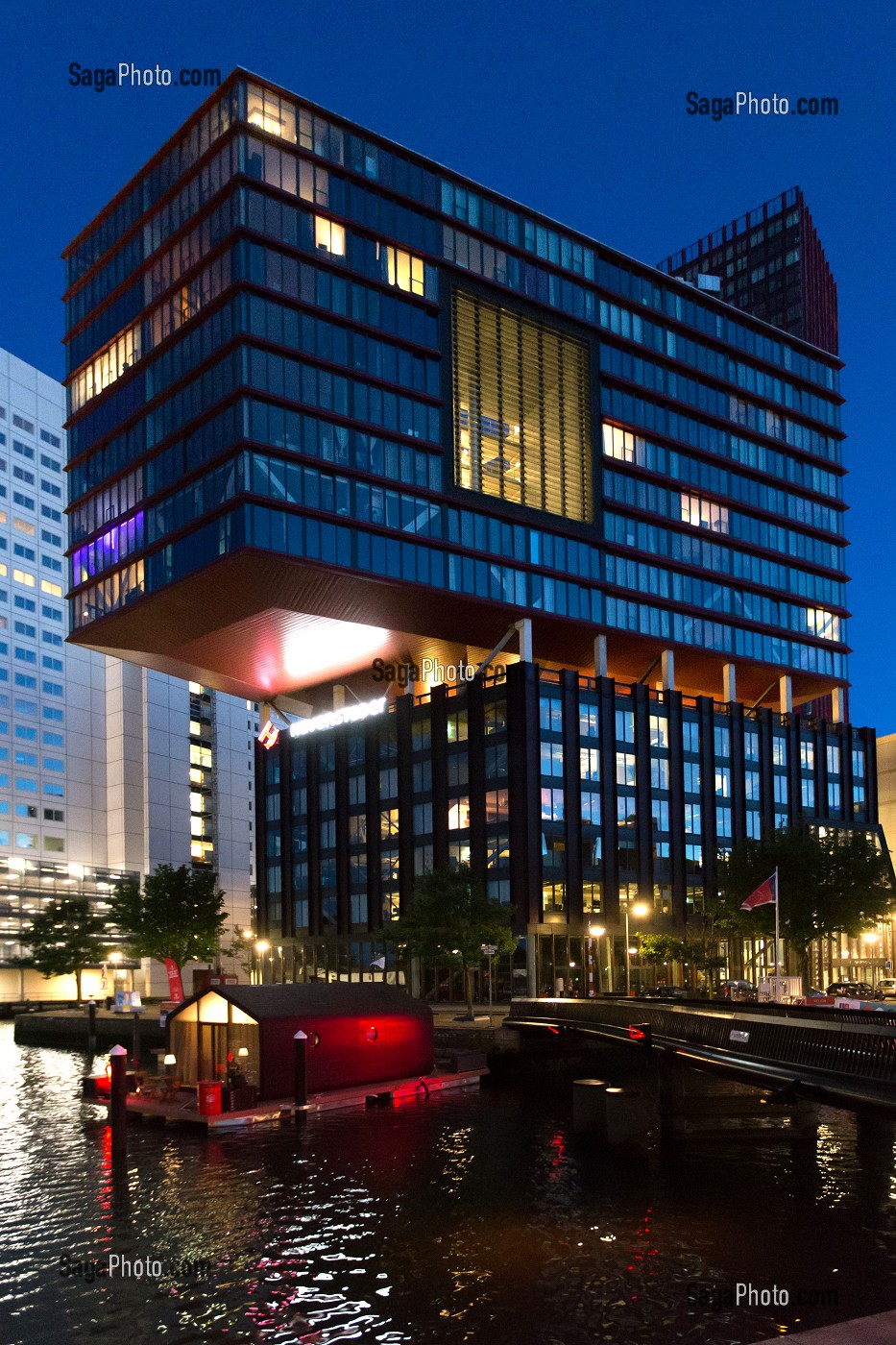 ROTTERDAM, VILLE PORTUAIRE, PAYS BAS 