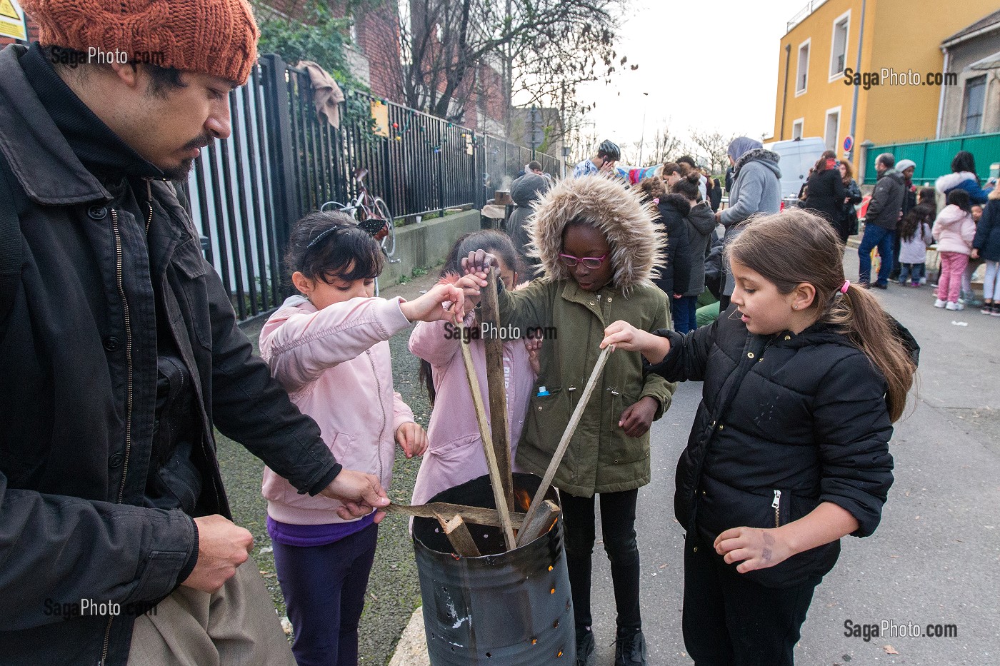 FETE DE LA LUMIERE, ILE SAINT DENIS, SEINE SAINT DENIS (93), ILE DE FRANCE, FRANCE 