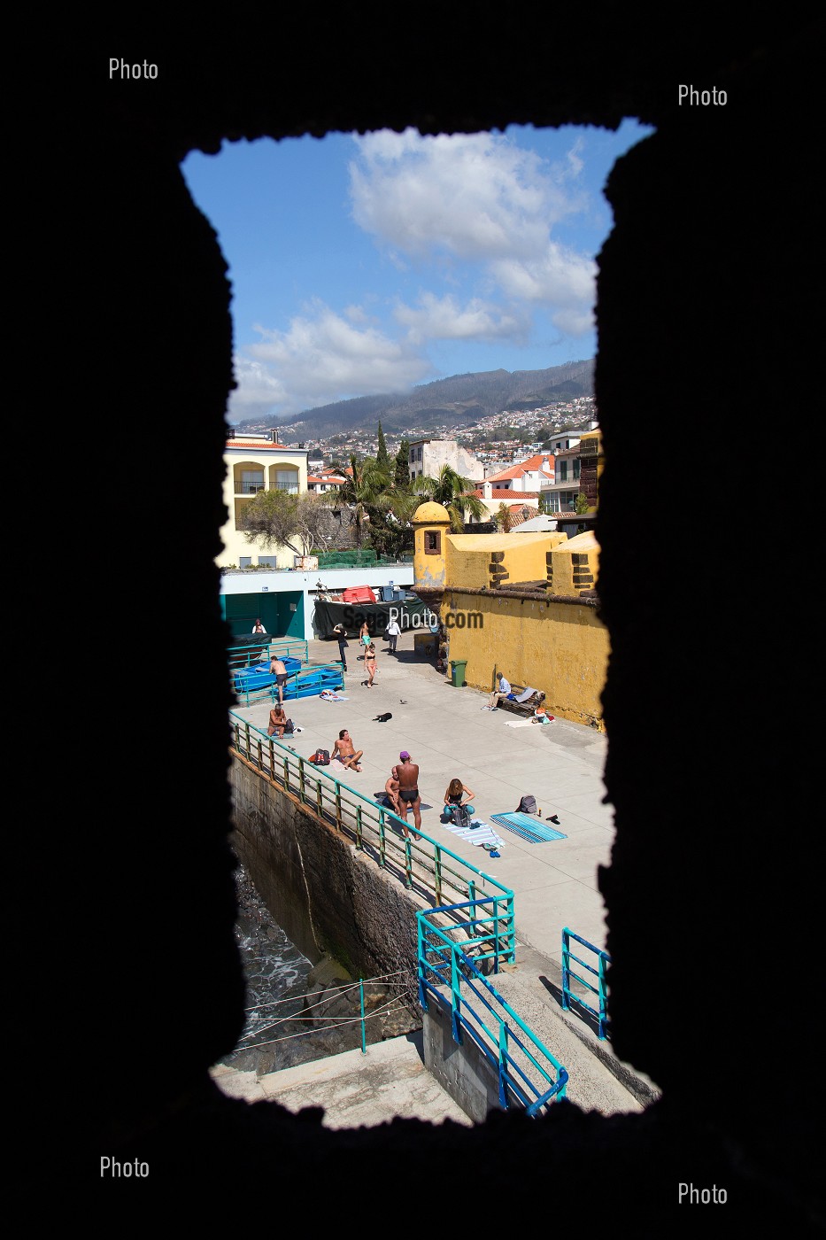 REMPARTS DU FORT SAINT-JACQUES, FUNCHAL, ILE DE MADERE, PORTUGAL 