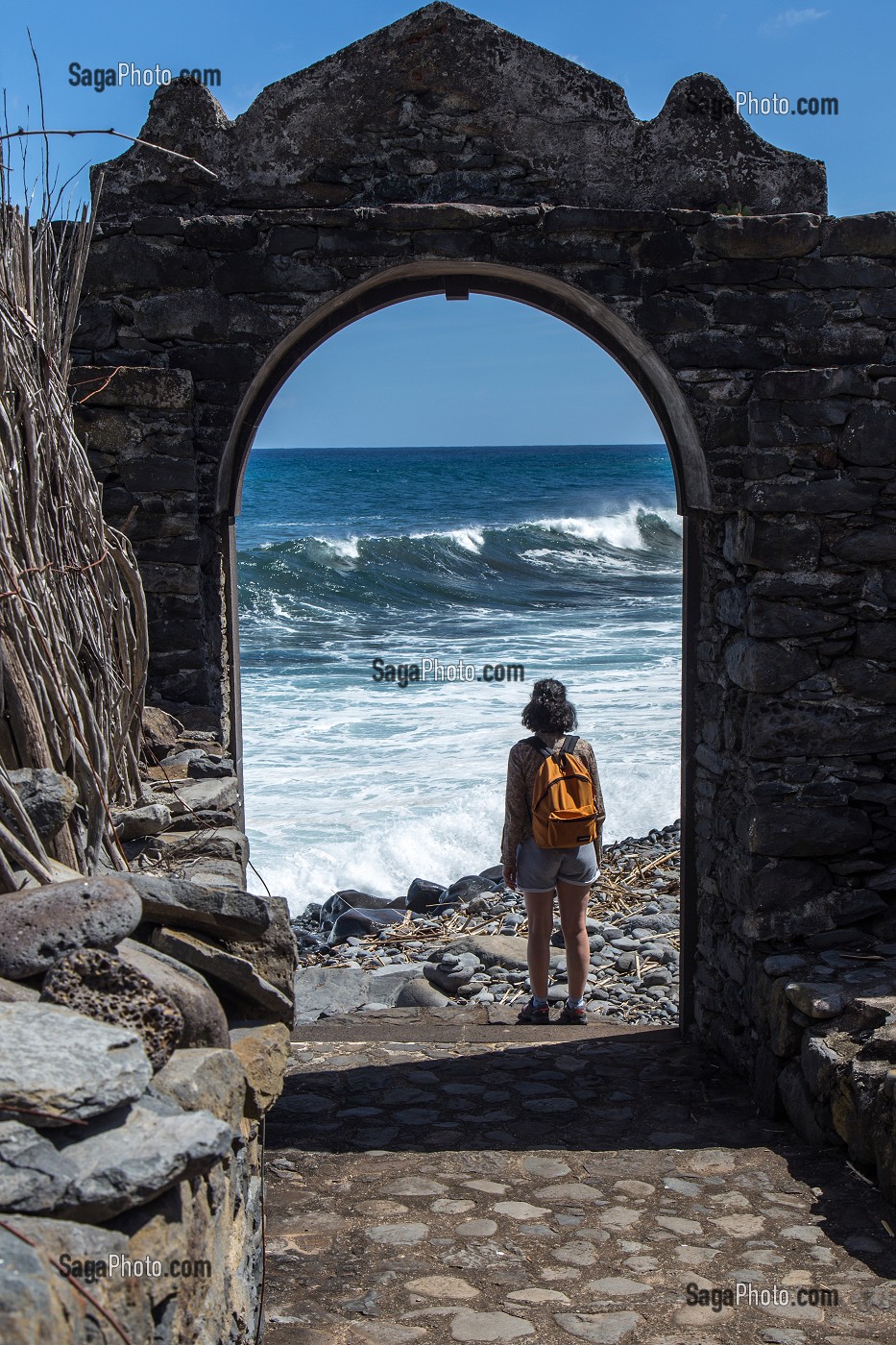 CHEMIN COTIER DE SAO-JORGE, ILE DE MADERE, PORTUGAL 