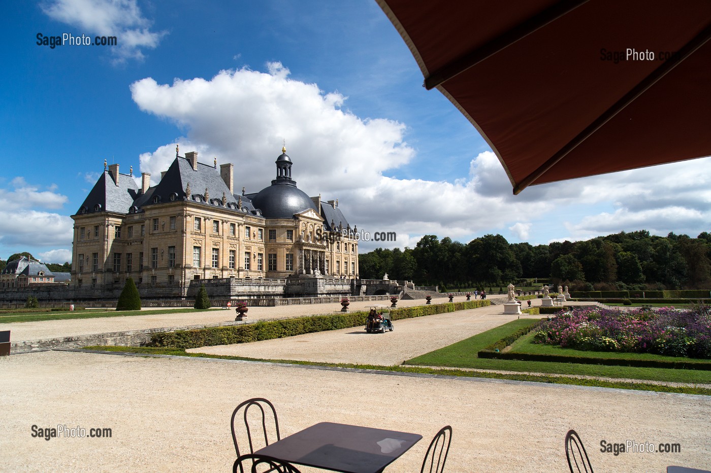 CHATEAU DE VAUX LE VICOMTE, MAINCY, SEINE ET MARNE (77), ILE DE FRANCE 