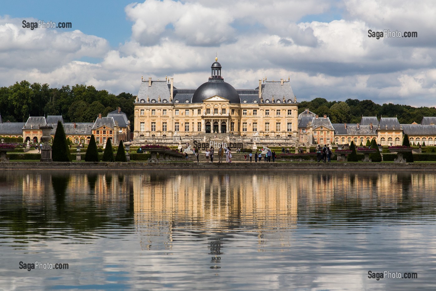 CHATEAU DE VAUX LE VICOMTE, MAINCY, SEINE ET MARNE (77), ILE DE FRANCE 