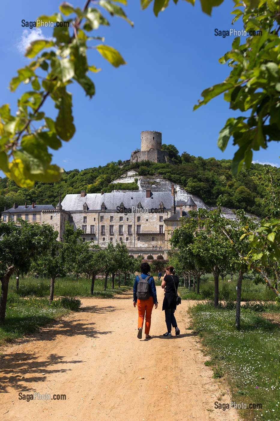 LA ROCHE GUYON, (95) VAL-D'OISE, ILE-DE-FRANCE, FRANCE 