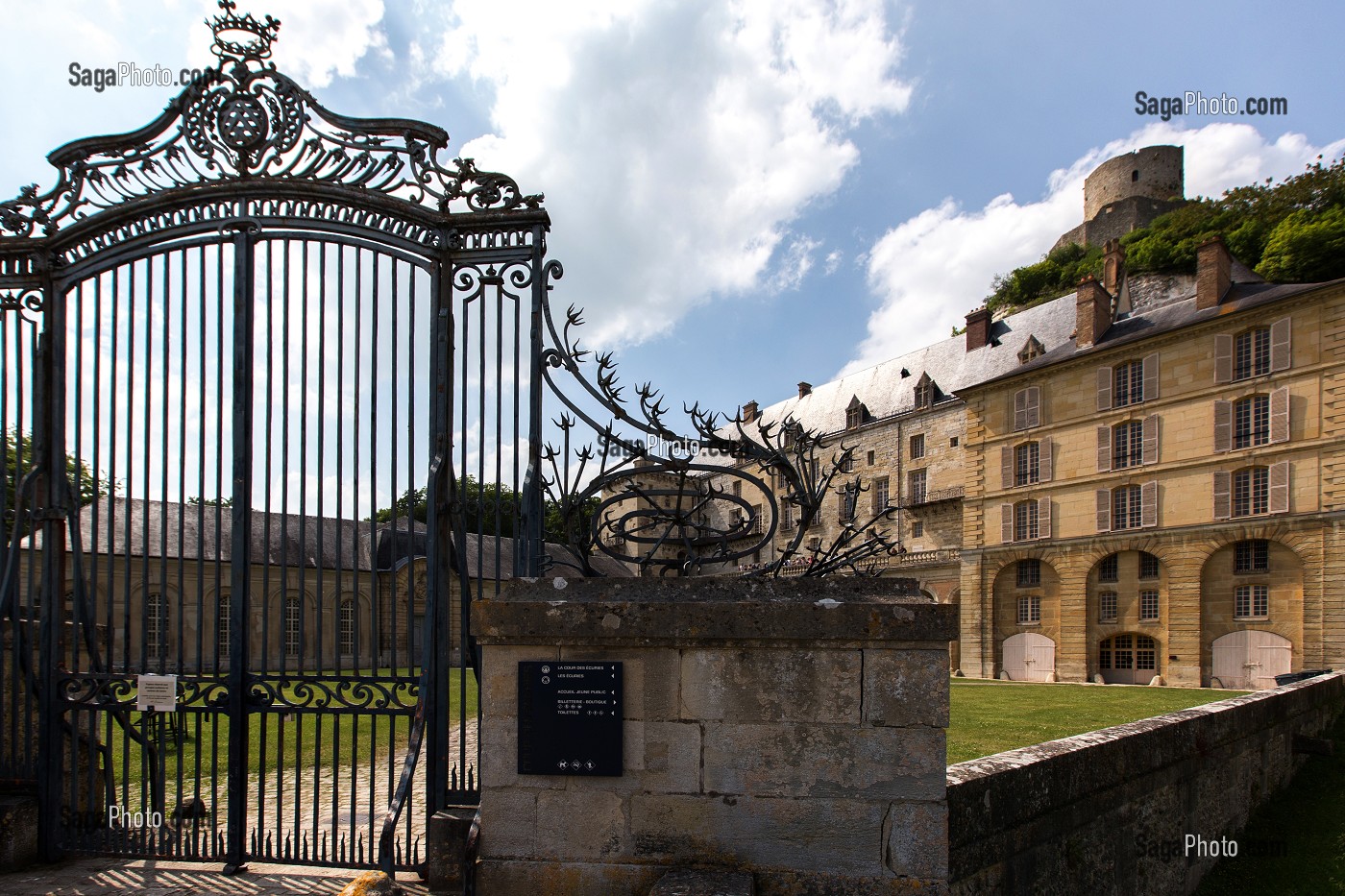 LA ROCHE GUYON, (95) VAL-D'OISE, ILE-DE-FRANCE, FRANCE 