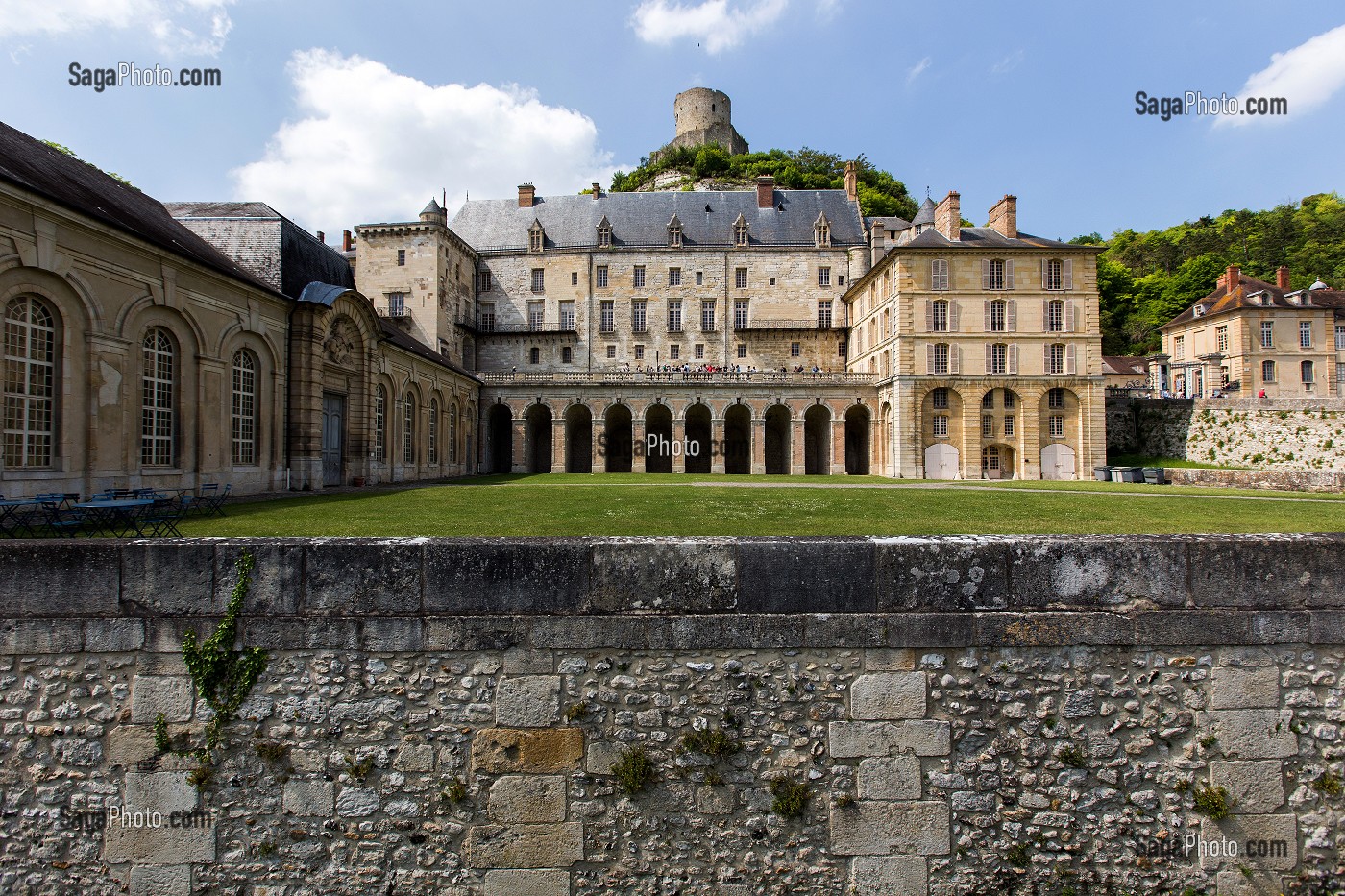 LA ROCHE GUYON, (95) VAL-D'OISE, ILE-DE-FRANCE, FRANCE 