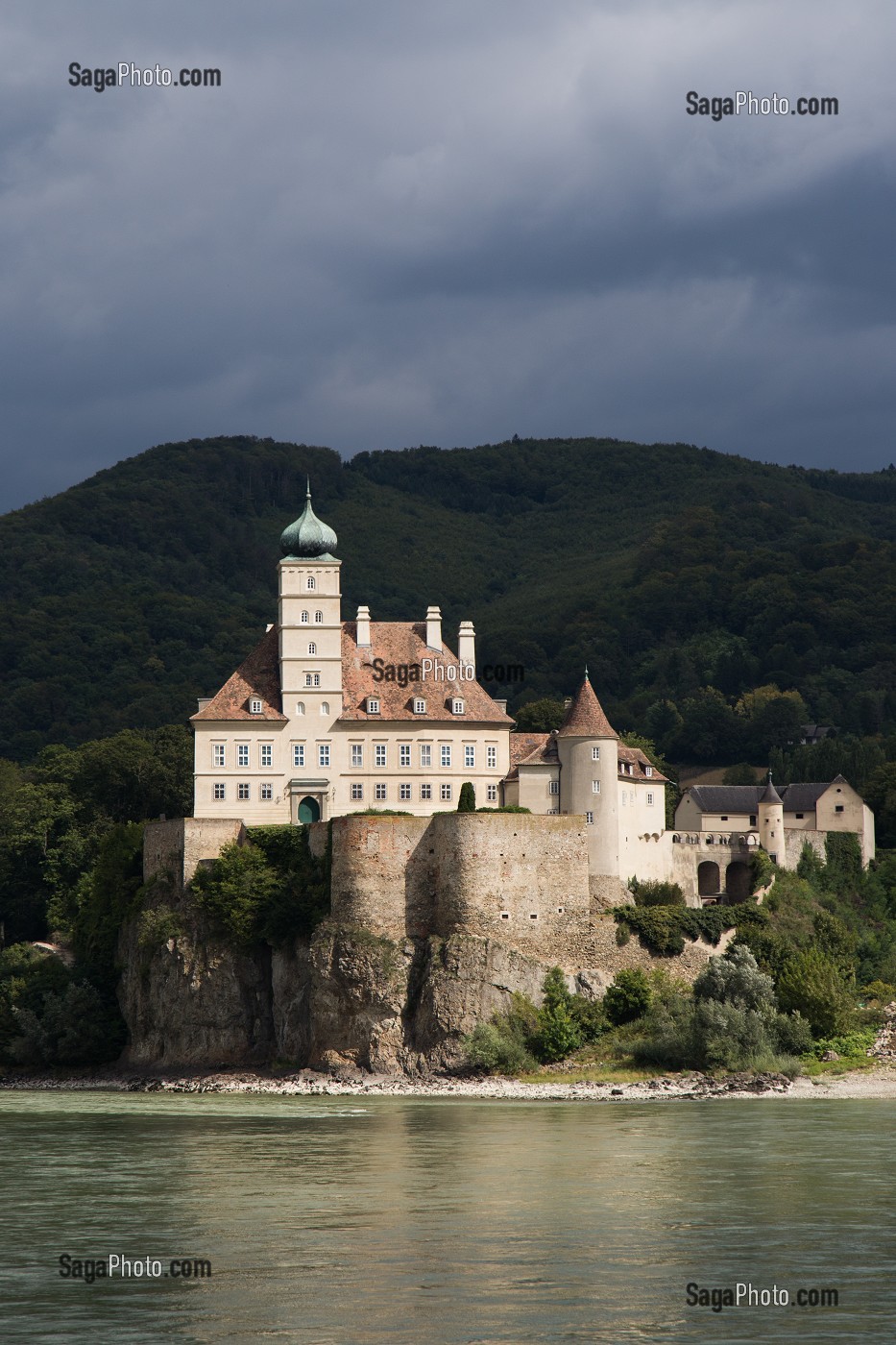 CHATEAU DE SCHONBUHEL, BASSE AUTRICHE, PLAINE DE LA WACHAU, VALLEE DU DANUBE. AUTRICHE 