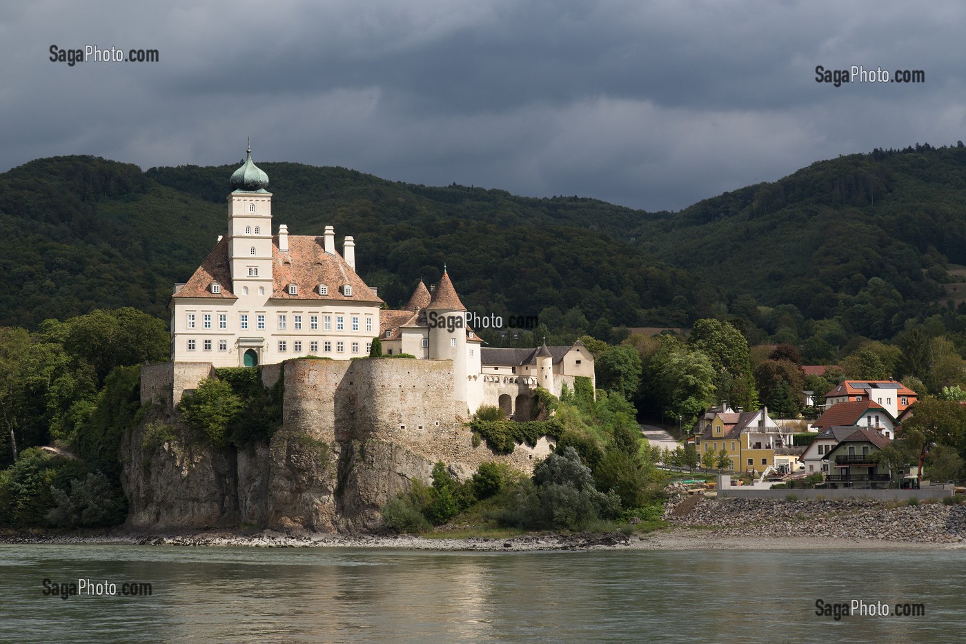 CHATEAU DE SCHONBUHEL, BASSE AUTRICHE, PLAINE DE LA WACHAU, VALLEE DU DANUBE. AUTRICHE 