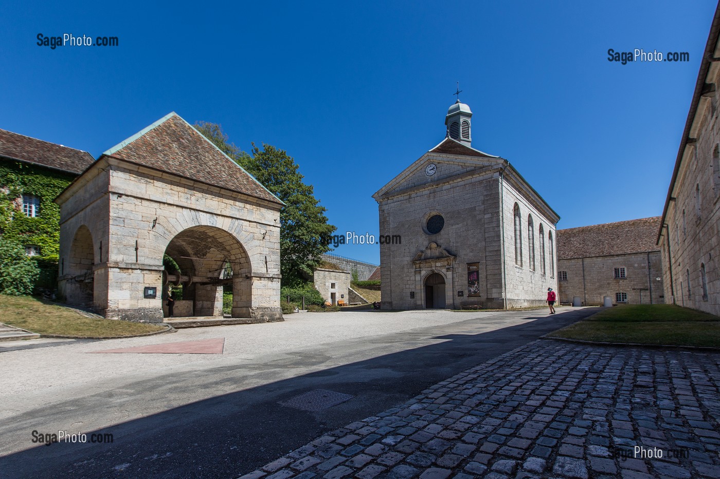 CHAPELLE SAINT-ETIENNE DE LA CITADELLE DE BESANCON, (25) DOUBS, REGION BOURGOGNE-FRANCHE-COMTE, FRANCE 