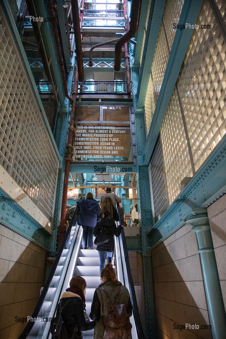 ANCIENNE BRASSERIE DE BIERE, GUINNESS STOREHOUSE, DUBLIN, IRLANDE 