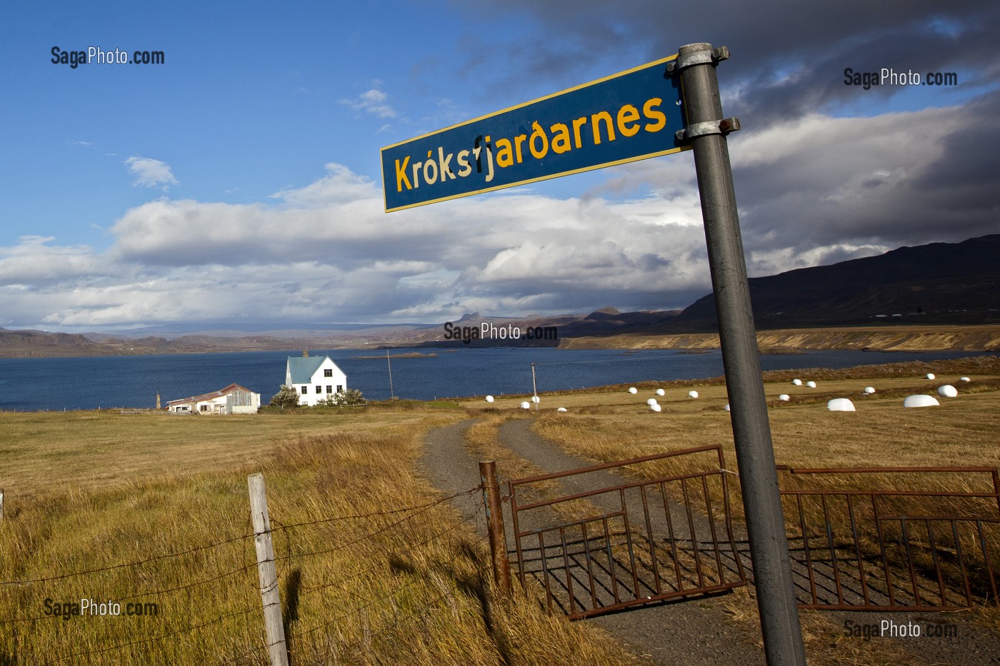 PAYSAGES DE FJORDS, ISLANDE, EUROPE 