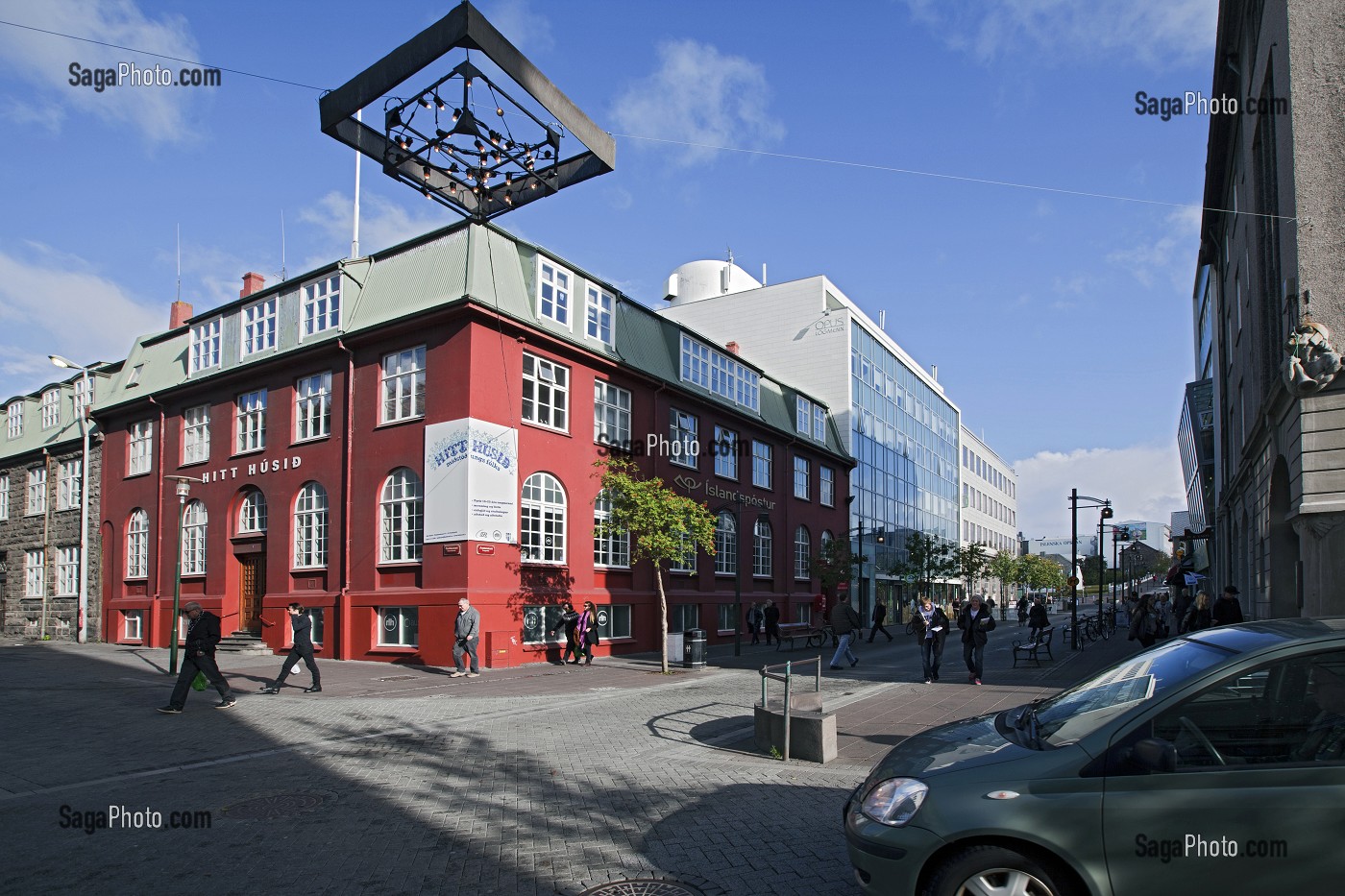 REYKJAVIK, CAPITALE DE L’ISLANDE, EUROPE 