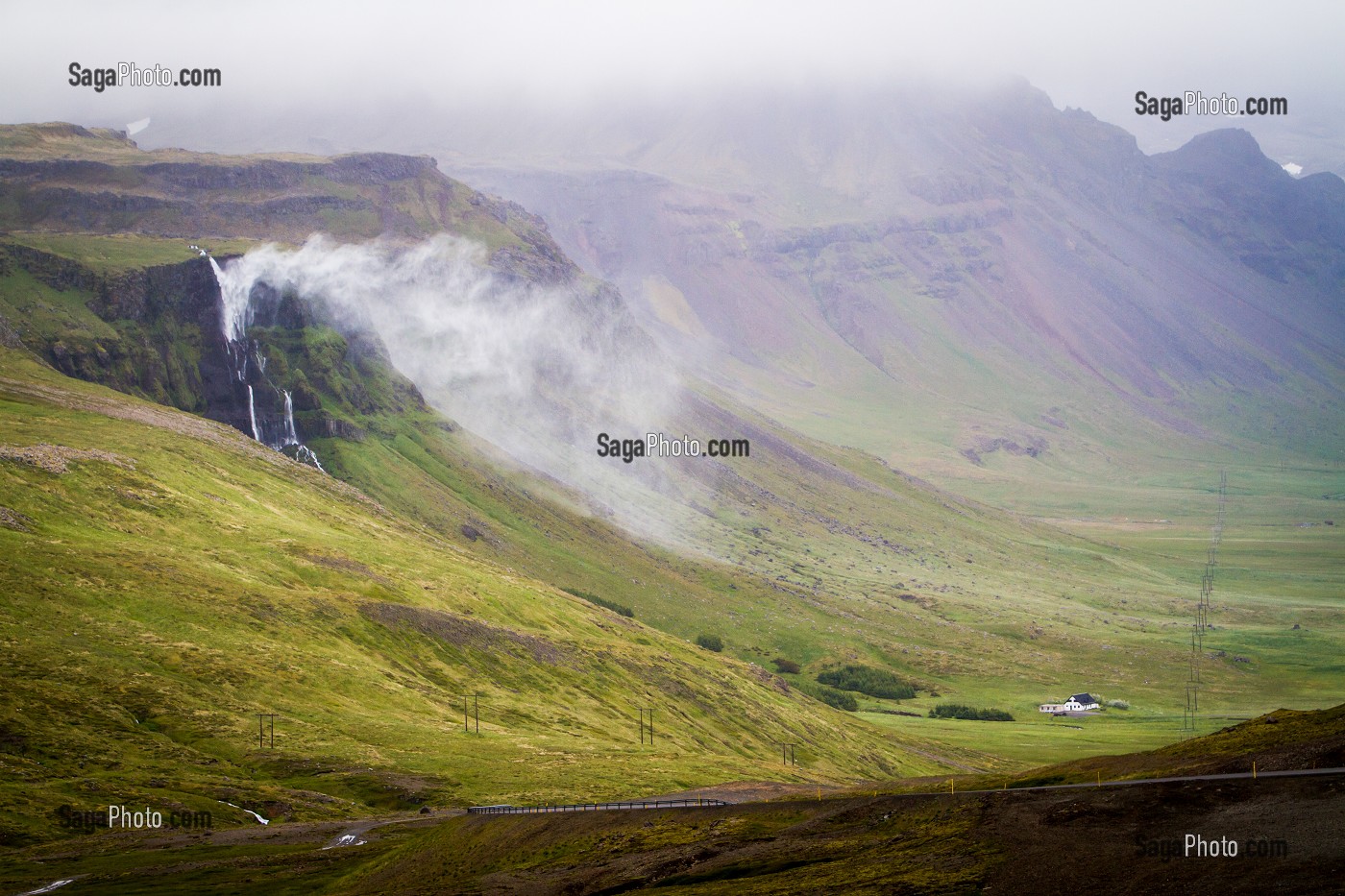 PAYSAGE VOLCANIQUE DE LA PENINSULE DE SNAEFELLSNES, ISLANDE, EUROPE 