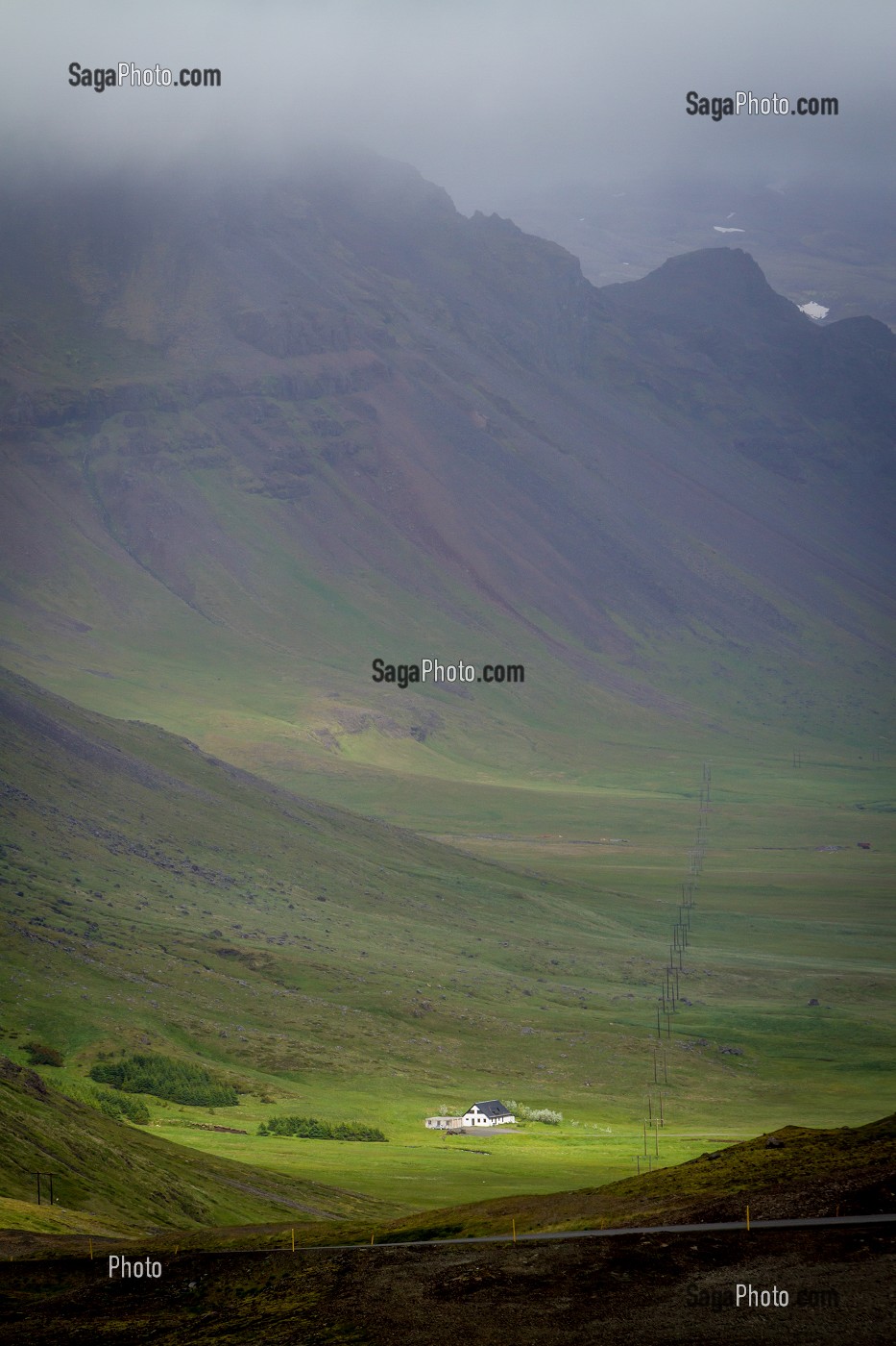 PAYSAGE VOLCANIQUE DE LA PENINSULE DE SNAEFELLSNES, ISLANDE, EUROPE 