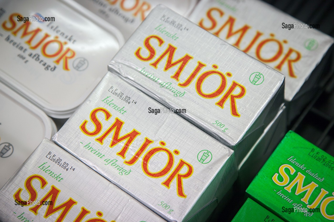FROMAGES ET PRODUITS LAITIERS ISLANDAIS, ISLANDE, EUROPE