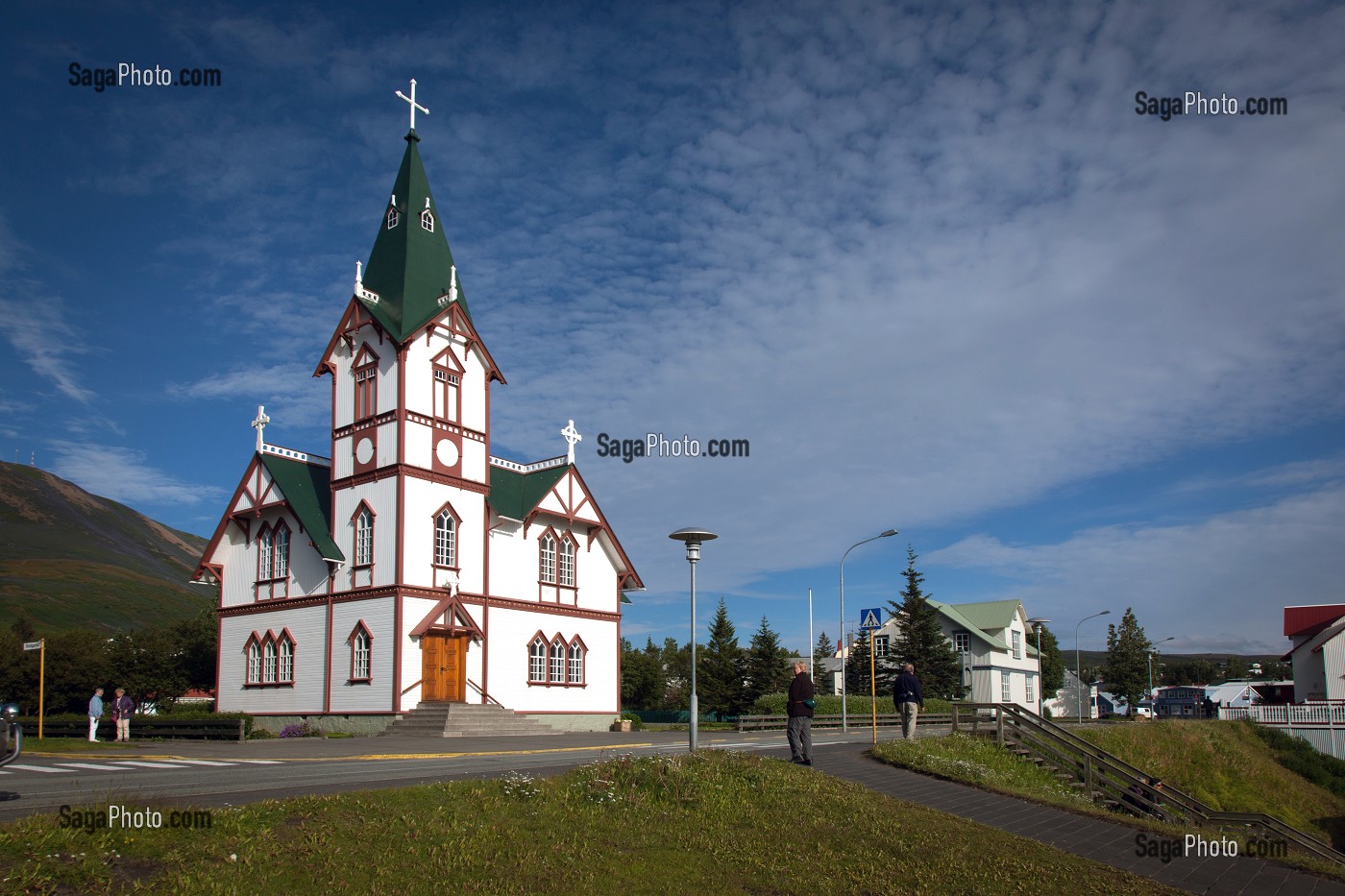 HUSAVIK, ISLANDE DU NORD, EUROPE 