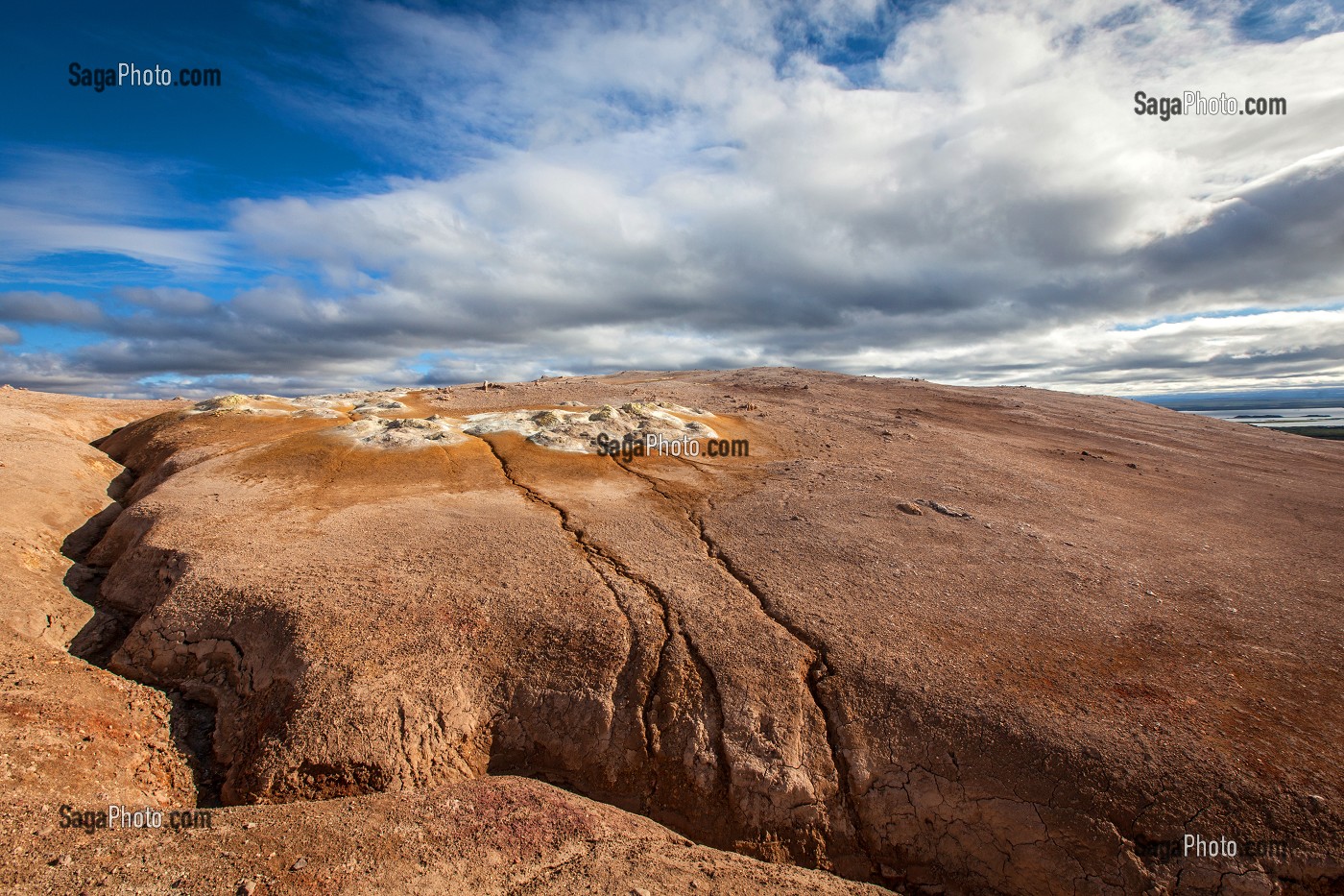 ZONE GEOTHERMIQUE DE NAMAFJALL, ISLANDE, EUROPE 