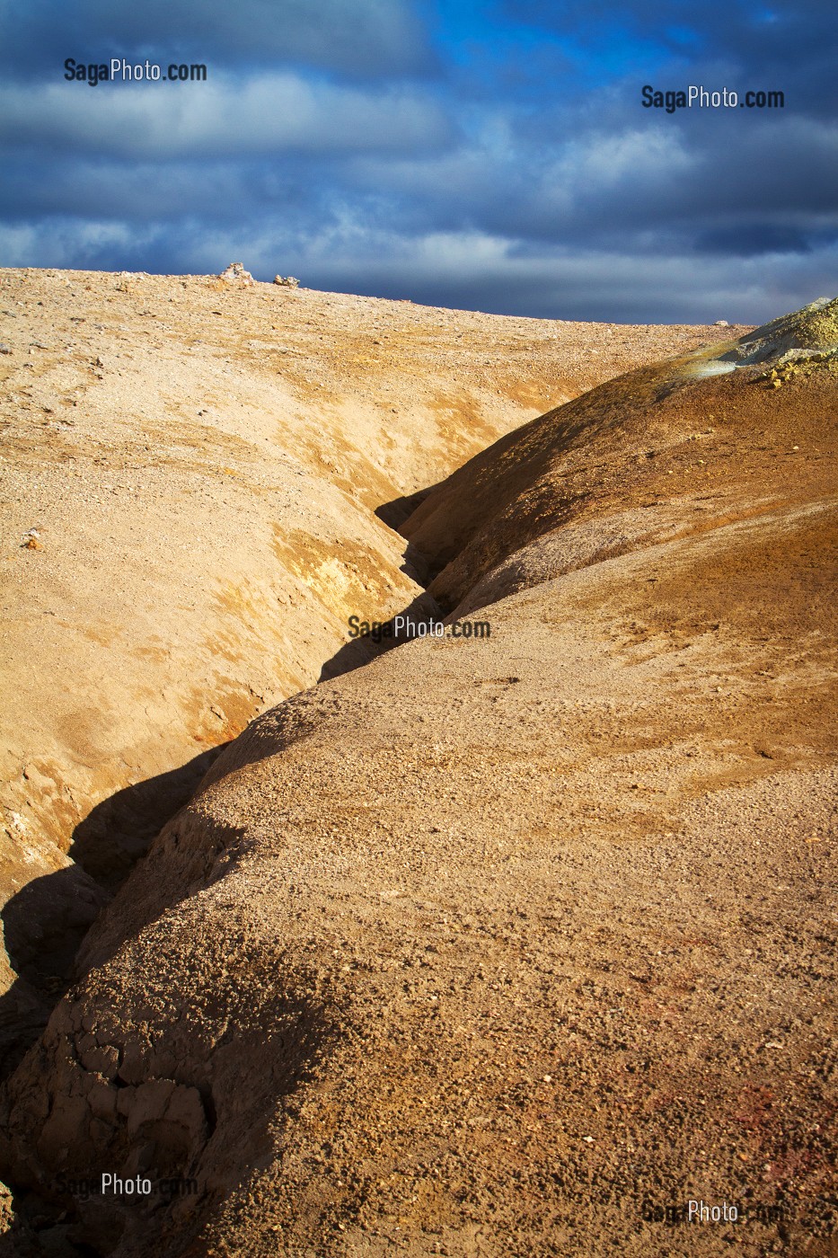 ZONE GEOTHERMIQUE DE NAMAFJALL, ISLANDE, EUROPE 
