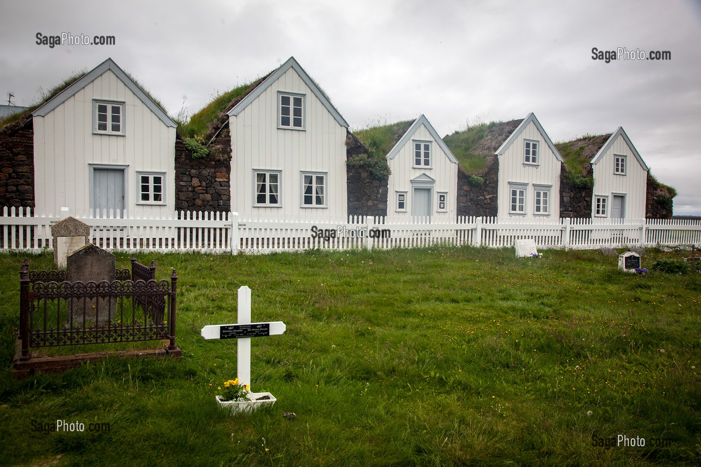 SITE DE GRENJADARSTADUR, ISLANDE, EUROPE 
