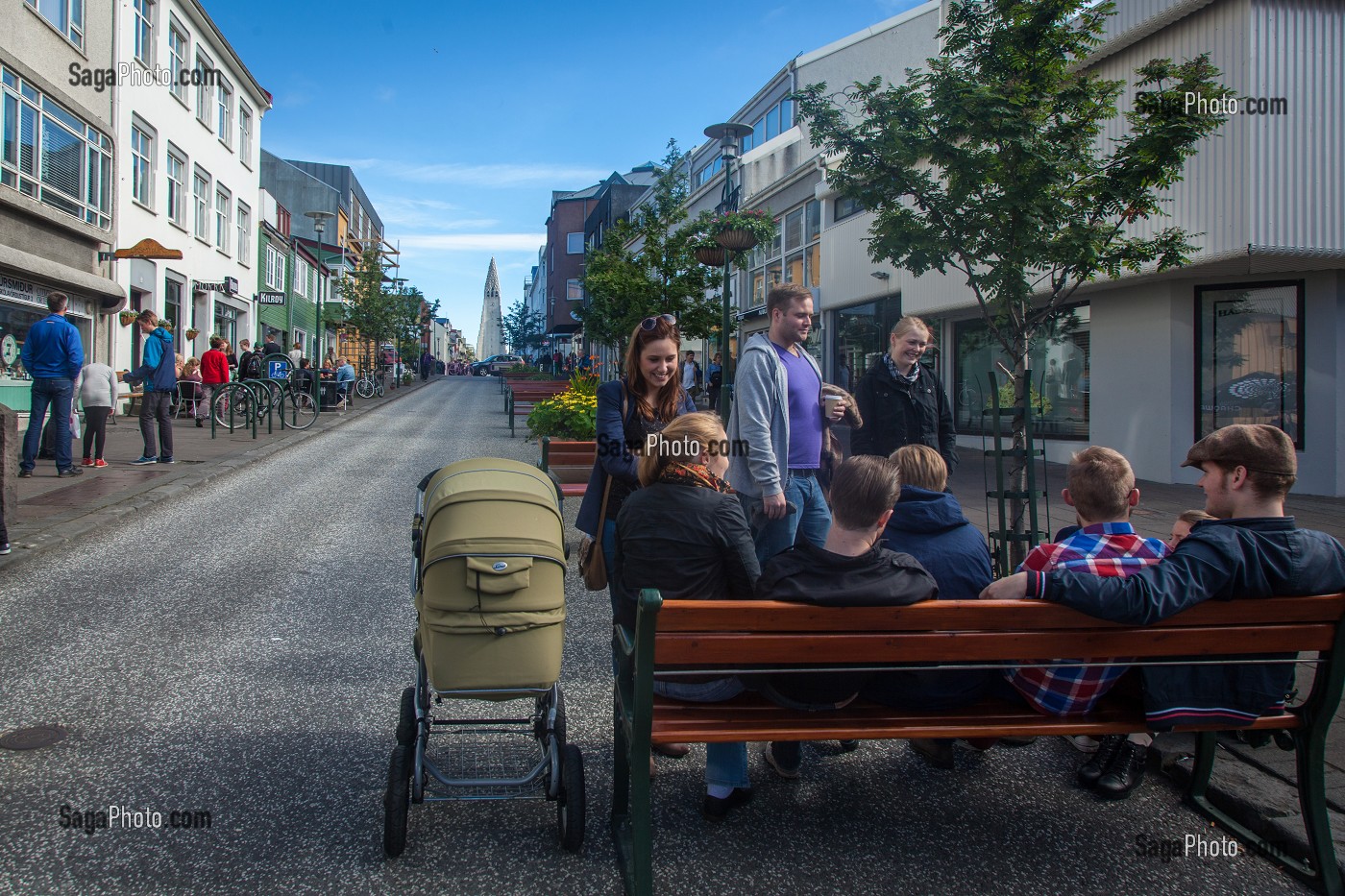 REYKJAVIK, CAPITALE DE L’ISLANDE, EUROPE 