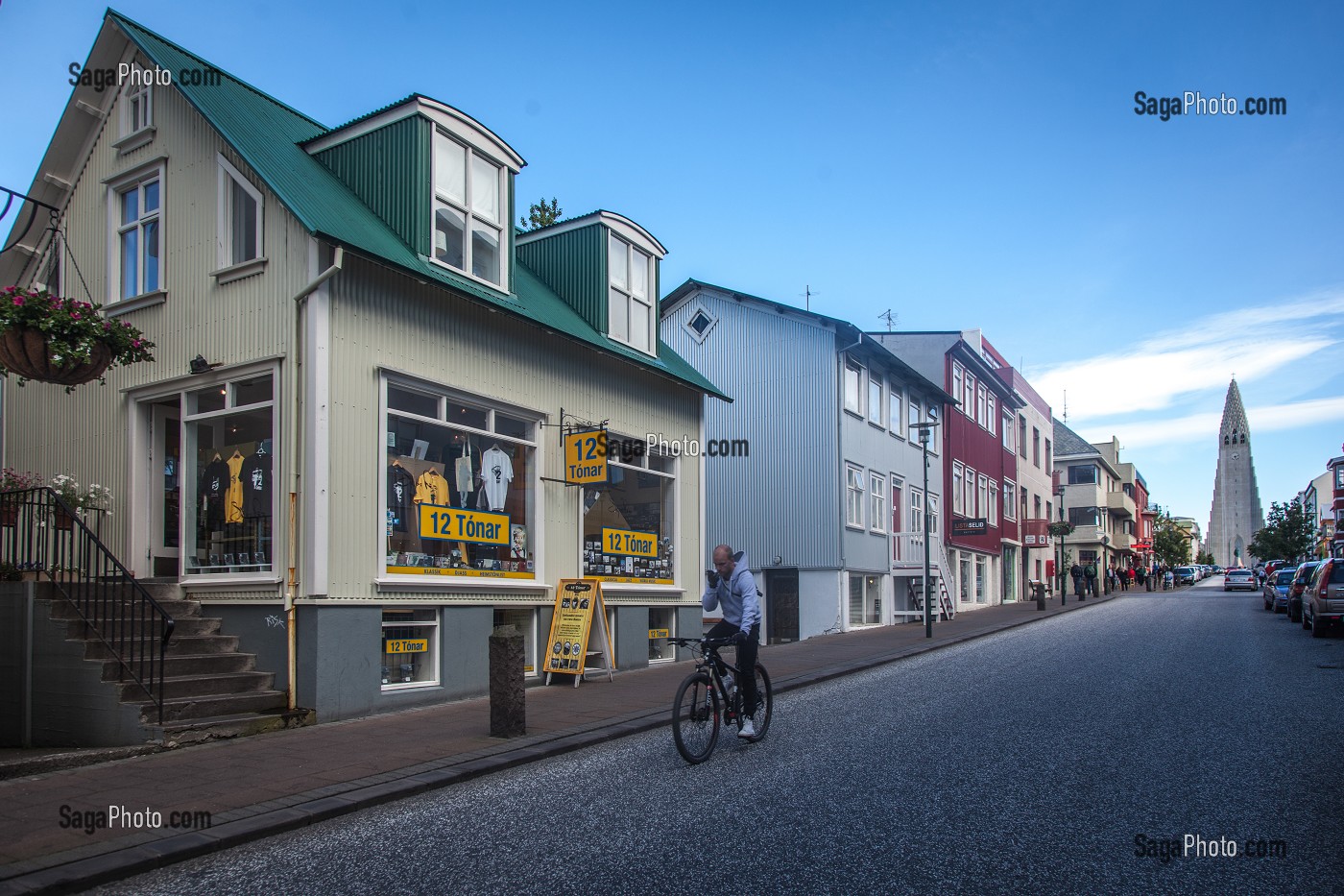REYKJAVIK, CAPITALE DE L’ISLANDE, EUROPE 
