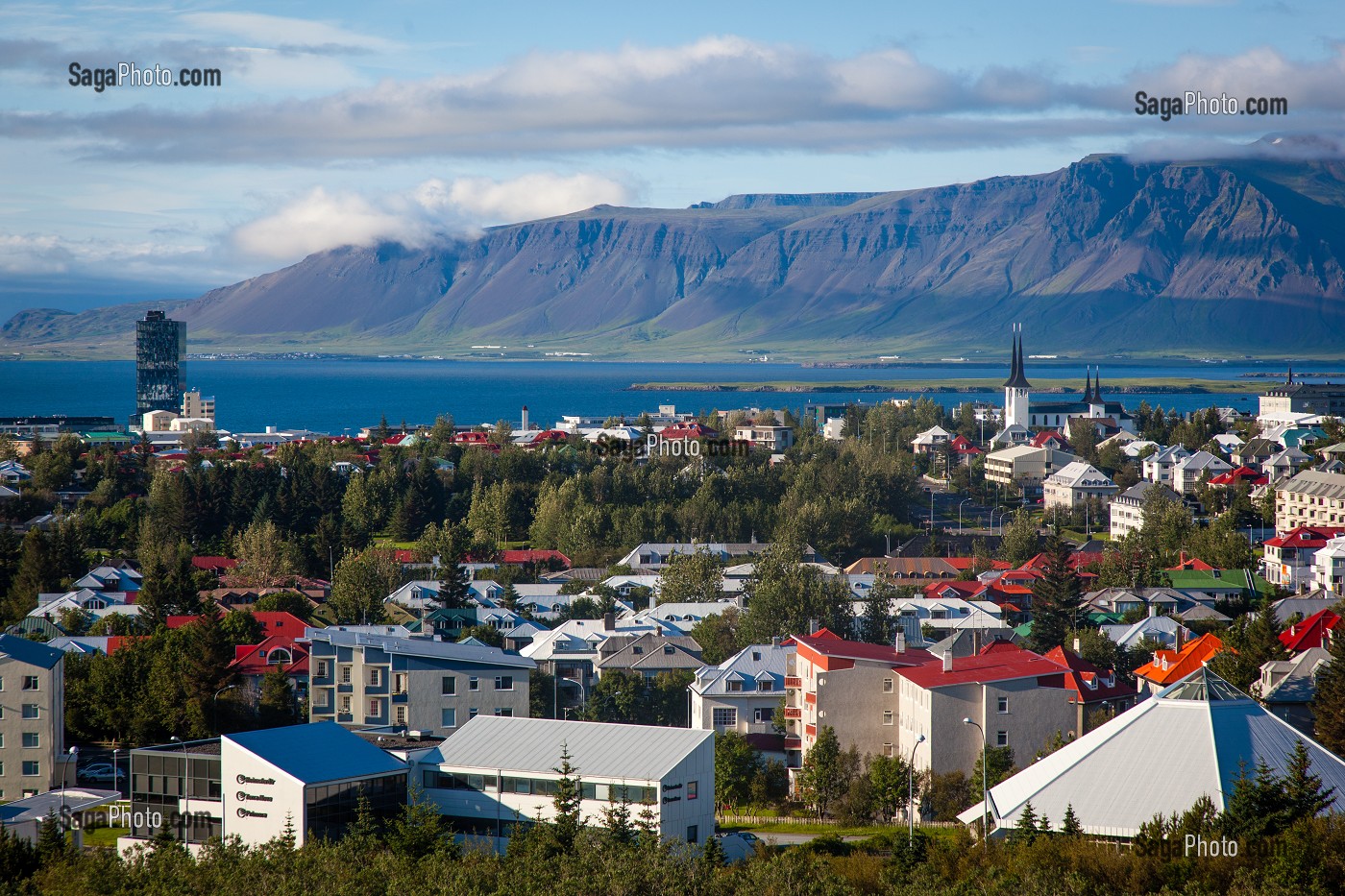 REYKJAVIK, CAPITALE DE L’ISLANDE, EUROPE 