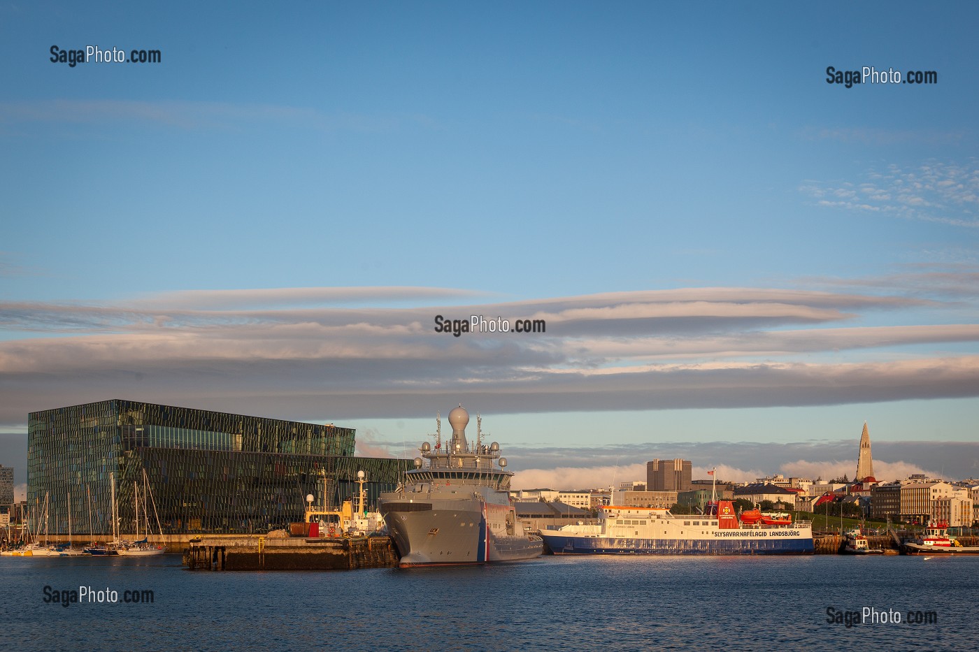 REYKJAVIK, CAPITALE DE L’ISLANDE, EUROPE 