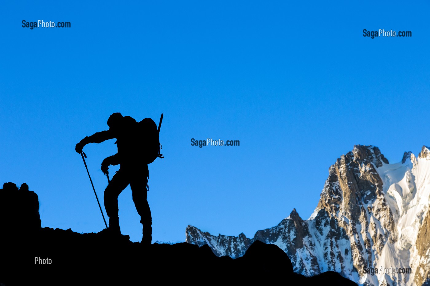 ALPINISME EN HAUTE SAVOIE (74), RHONE ALPES, FRANCE 