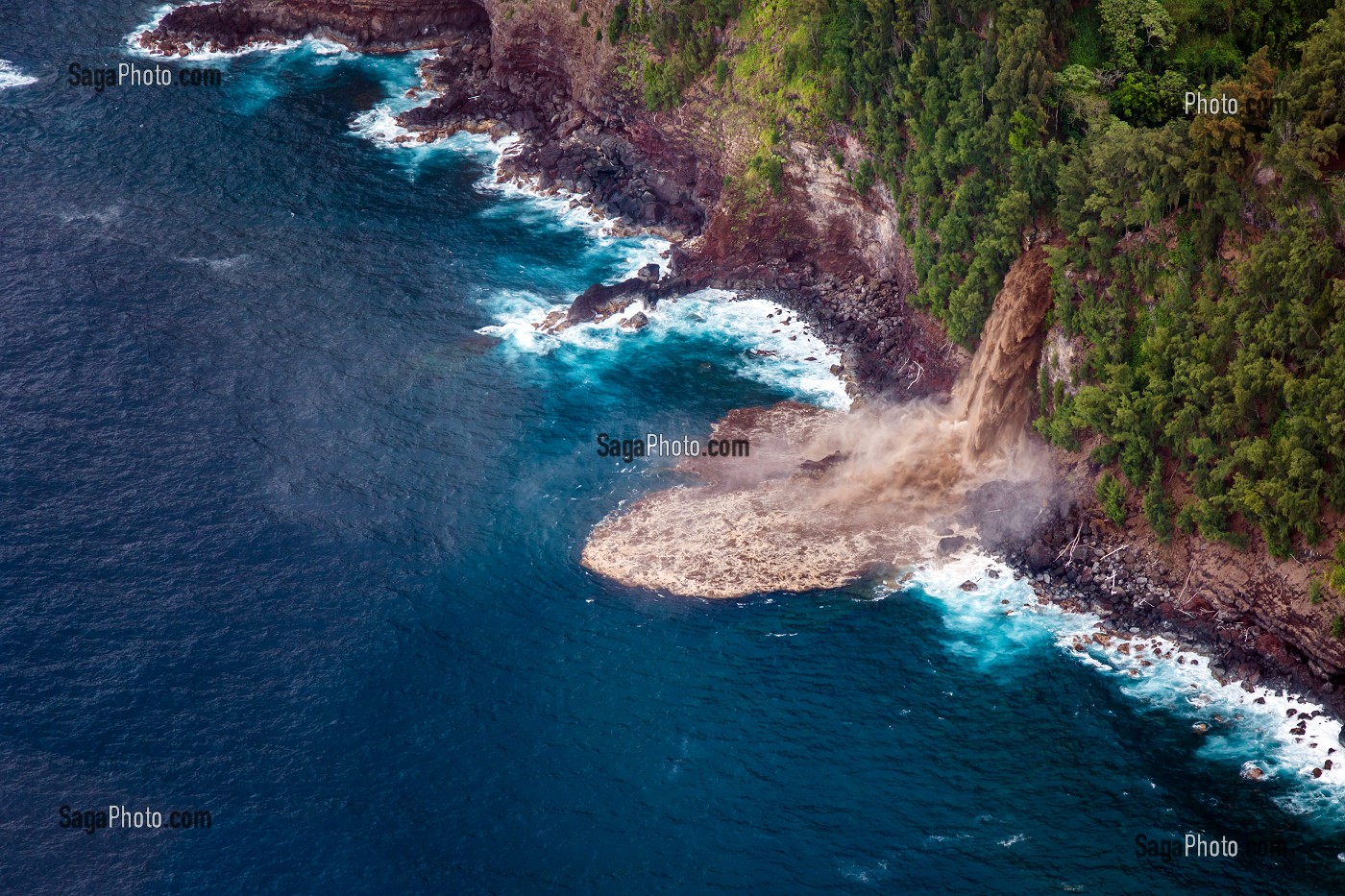 PAYSAGES ET VOLCANS D'HAWAII, ETATS-UNIS, USA 