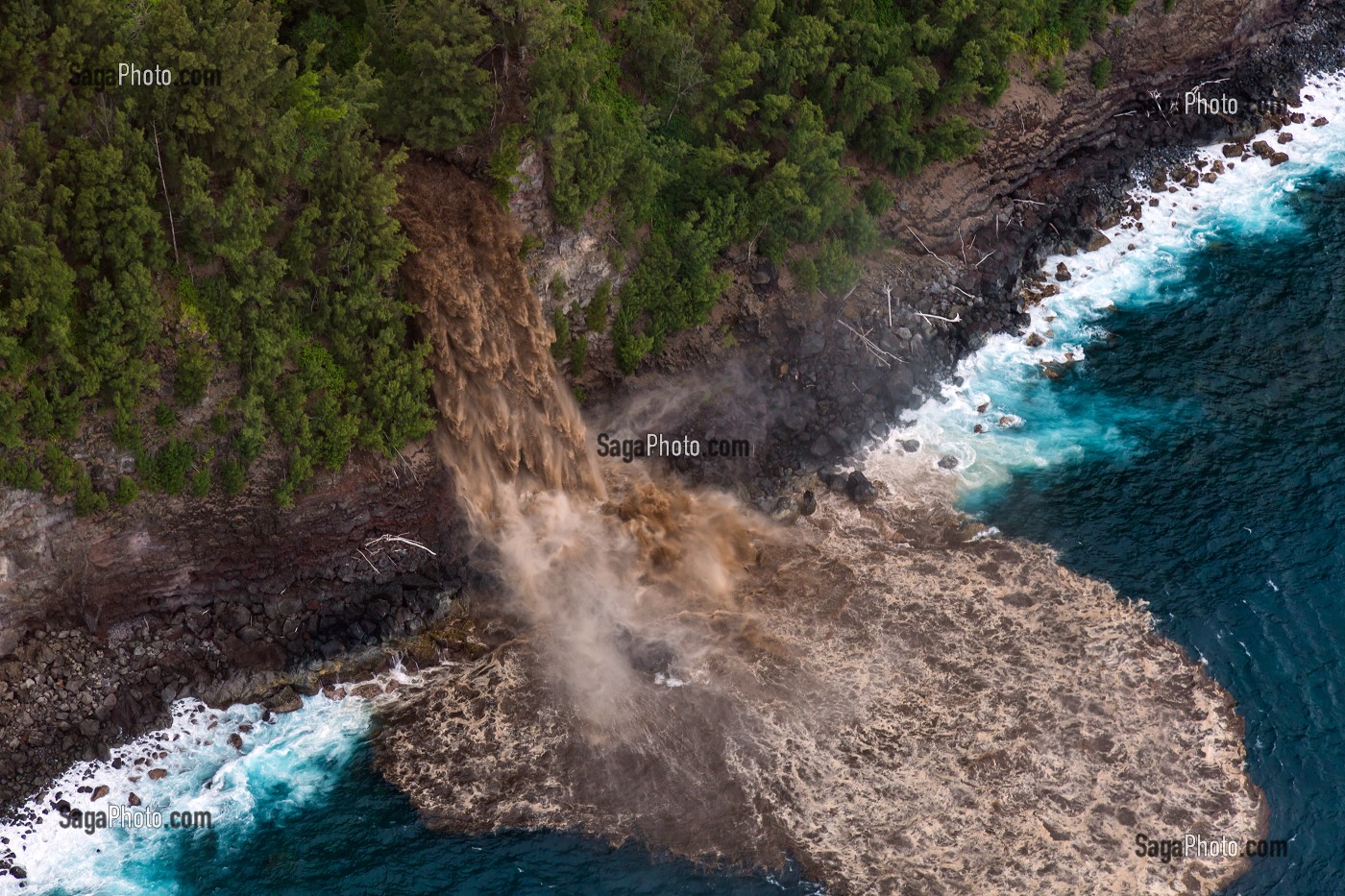 PAYSAGES ET VOLCANS D'HAWAII, ETATS-UNIS, USA 