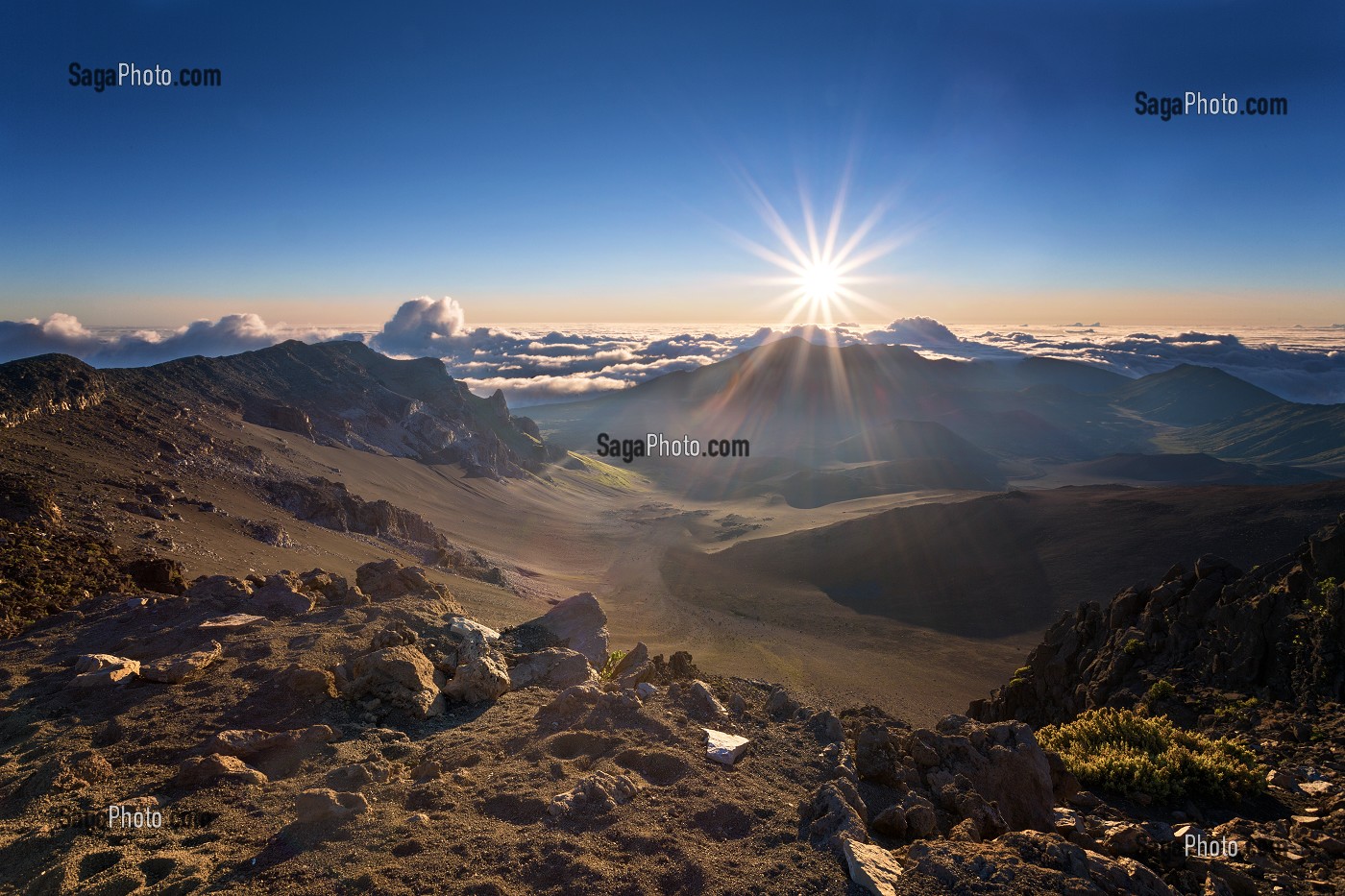 PAYSAGES ET VOLCANS D'HAWAII, ETATS-UNIS, USA 