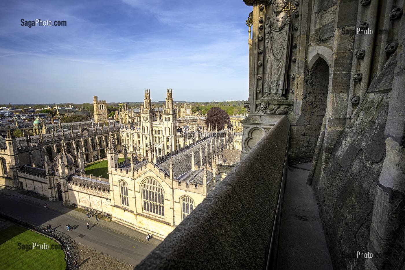 ILLUSTRATION OXFORD, VILLE UNIVERSITAIRE, ROYAUME UNI, GRANDE BRETAGNE 