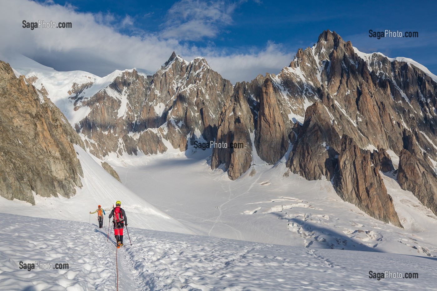 ALPINISME EN HAUTE-SAVOIE (74), RHONE ALPES, FRANCE 