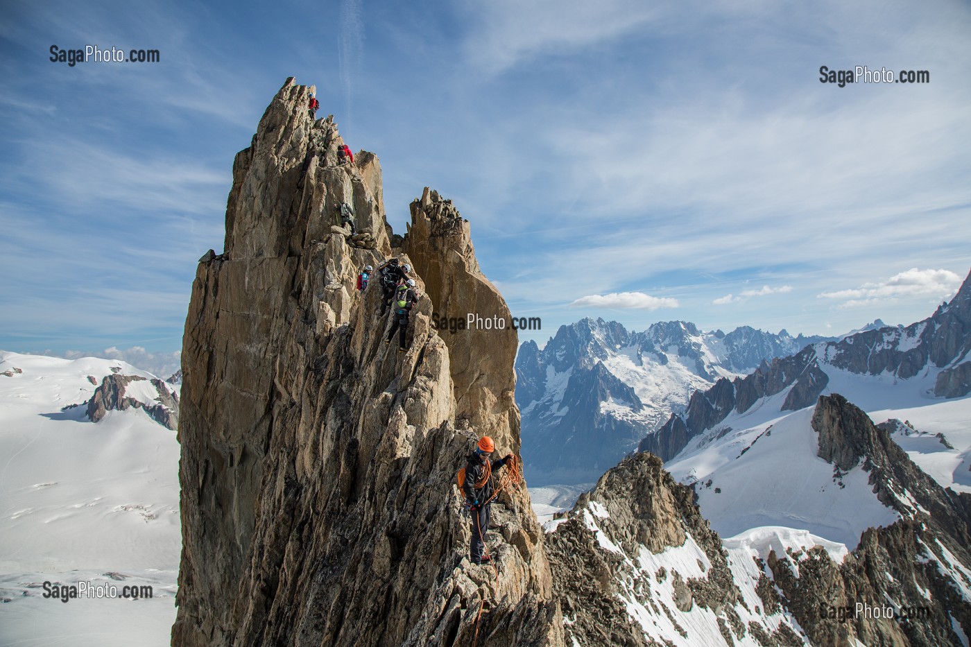 ALPINISME EN HAUTE-SAVOIE (74), RHONE ALPES, FRANCE 