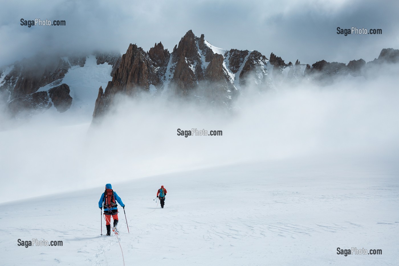 ALPINISME EN HAUTE-SAVOIE (74), RHONE ALPES, FRANCE 
