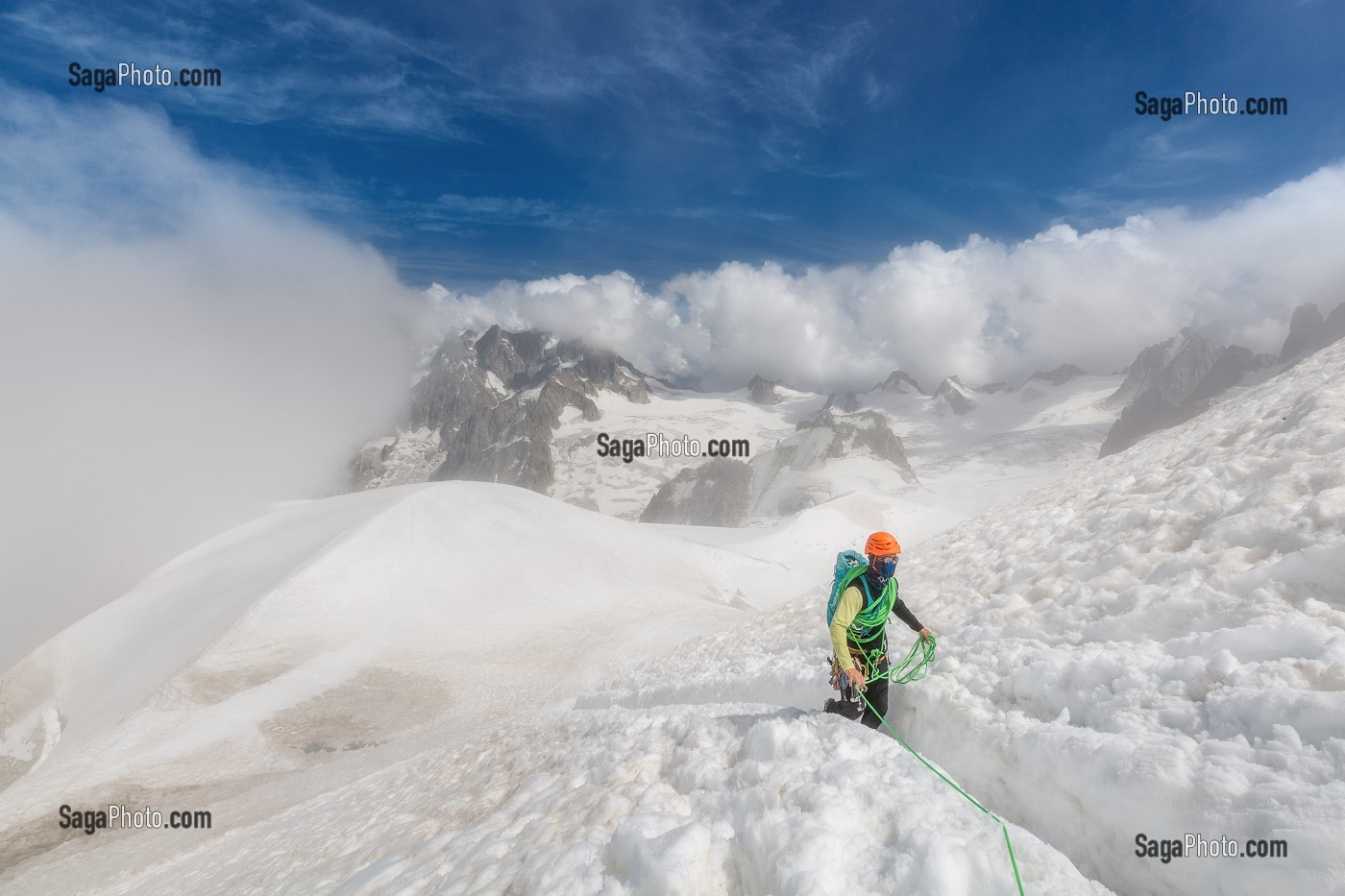 ALPINISME EN HAUTE-SAVOIE (74), AUVERGNE RHONE ALPES, FRANCE 