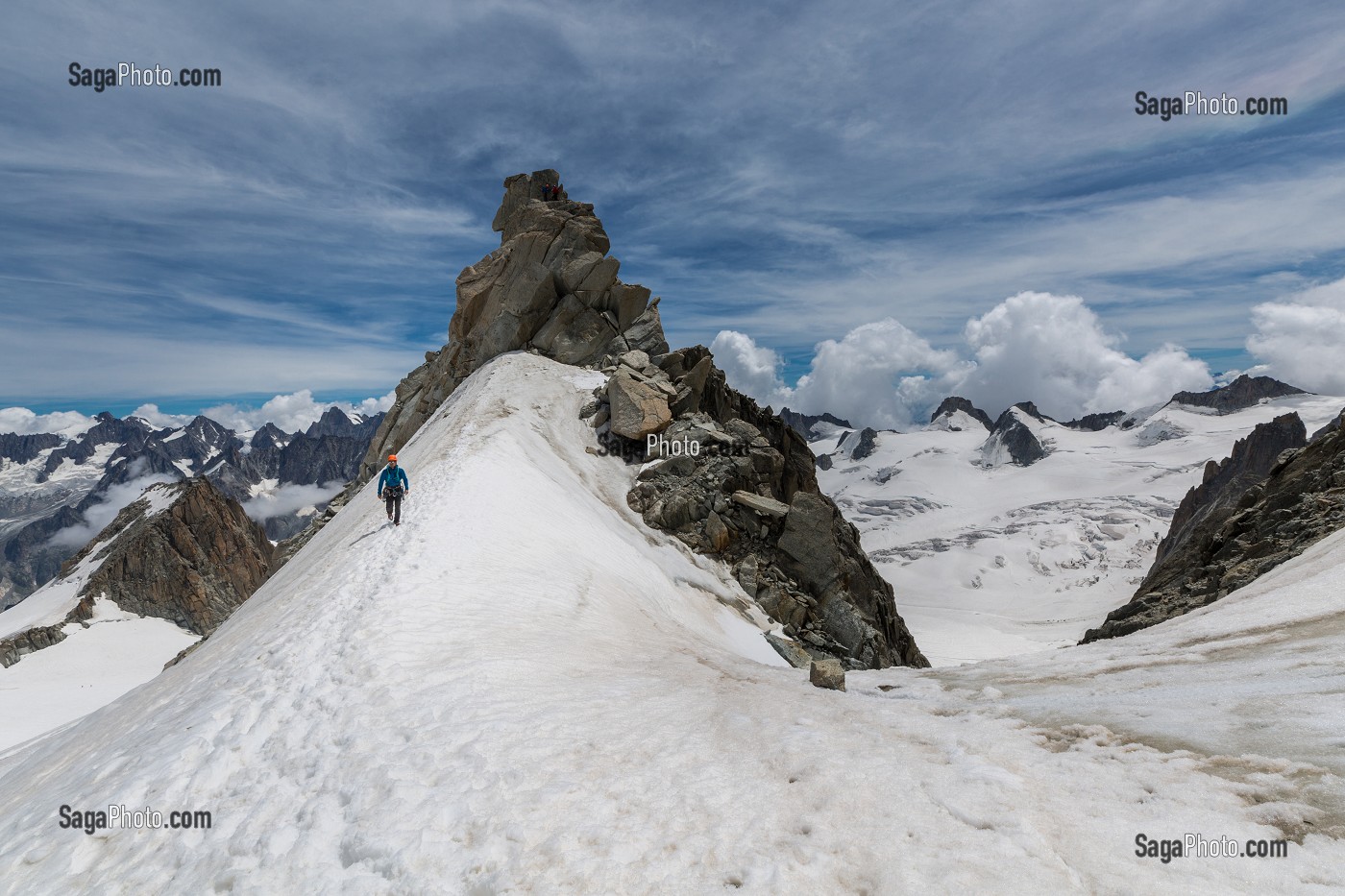 ALPINISME EN HAUTE-SAVOIE (74), AUVERGNE RHONE ALPES, FRANCE 