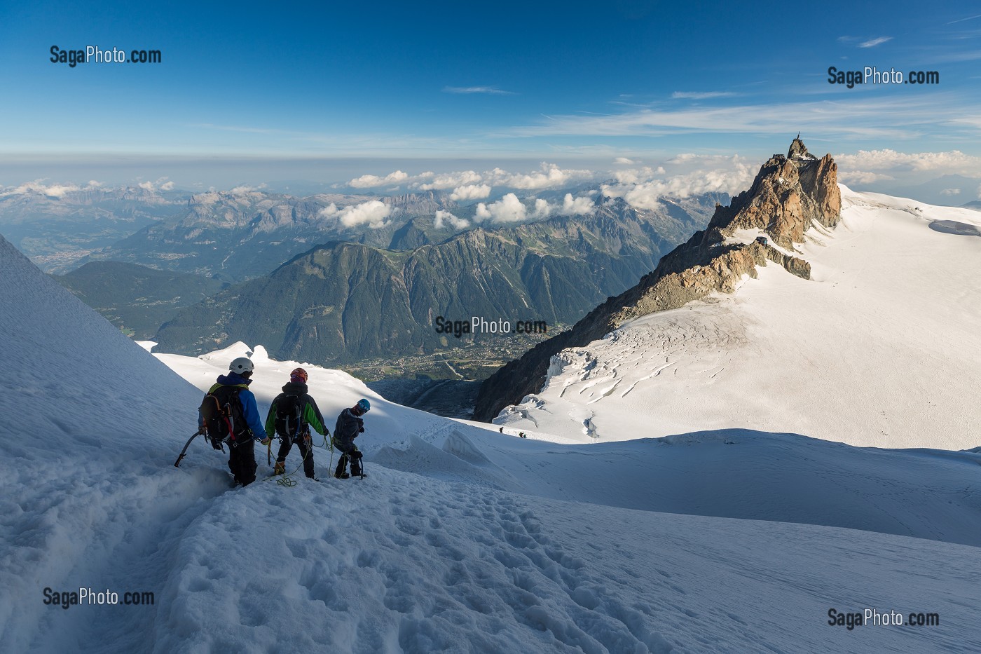 ALPINISME EN HAUTE-SAVOIE (74), AUVERGNE RHONE ALPES, FRANCE 