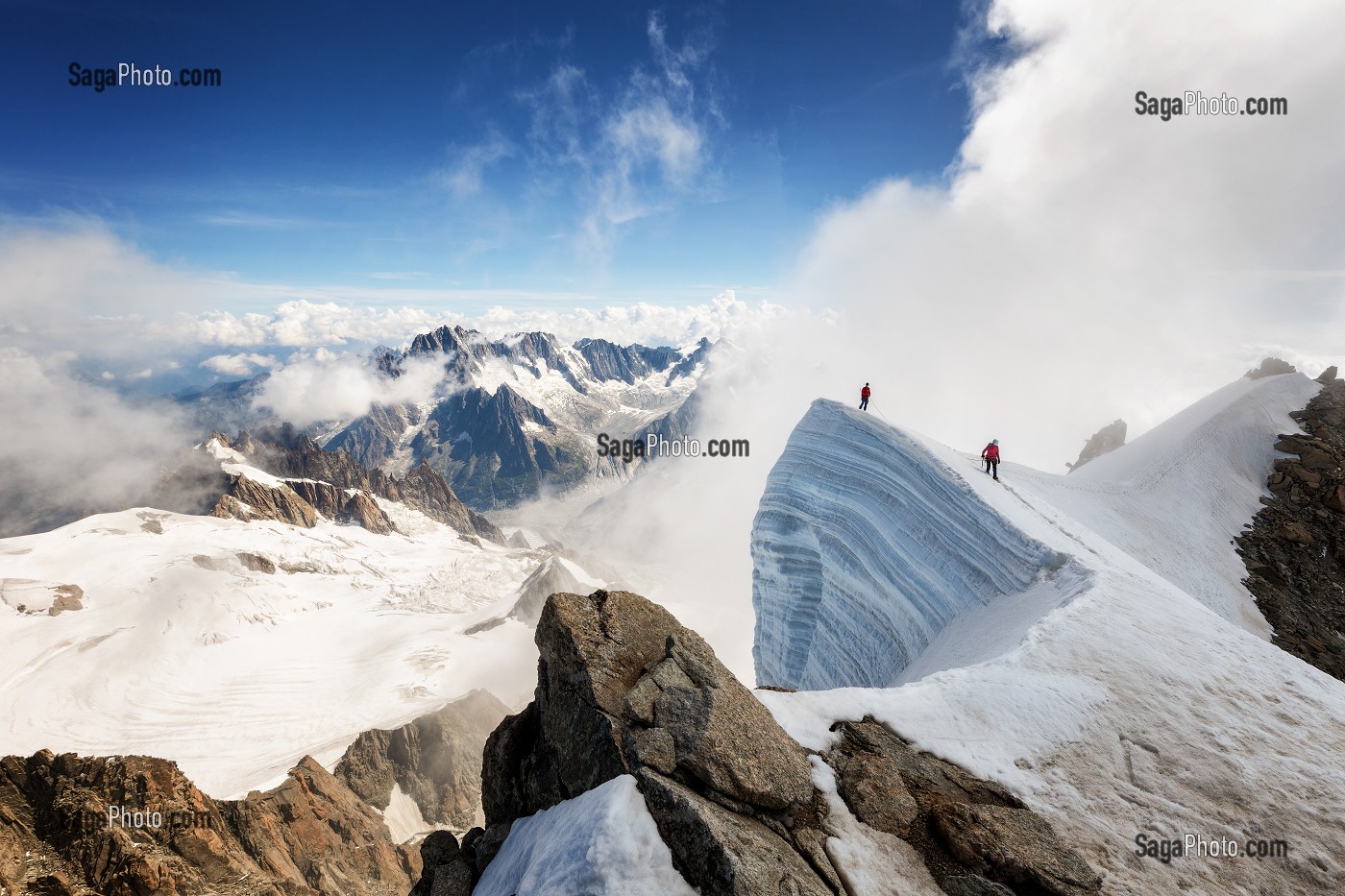 ALPINISME EN HAUTE-SAVOIE (74), AUVERGNE RHONE ALPES, FRANCE 