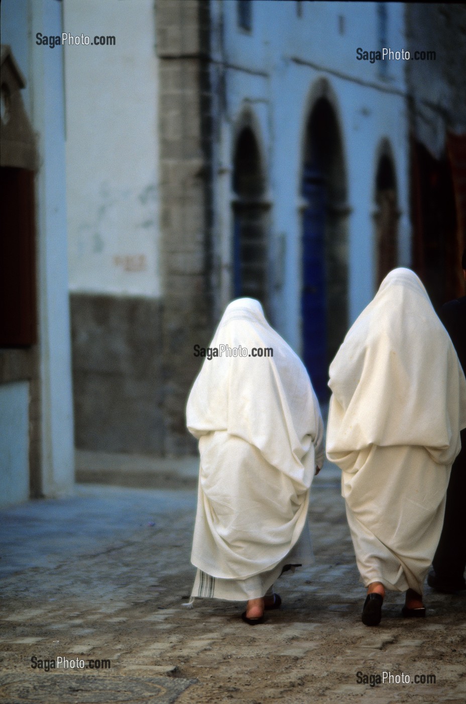 FEMME VOILEE, RELIGION ISLAMIQUE, MAROC 