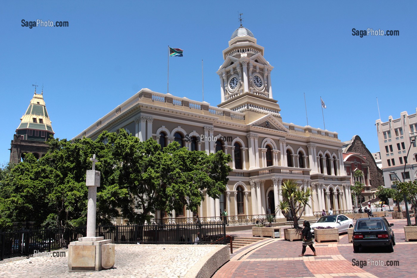 HOTEL DE VILLE DE STYLE COLONIAL (19EME SIECLE), PORT ELIZABETH, PROVINCE DU CAP ORIENTAL, AFRIQUE DU SUD 
