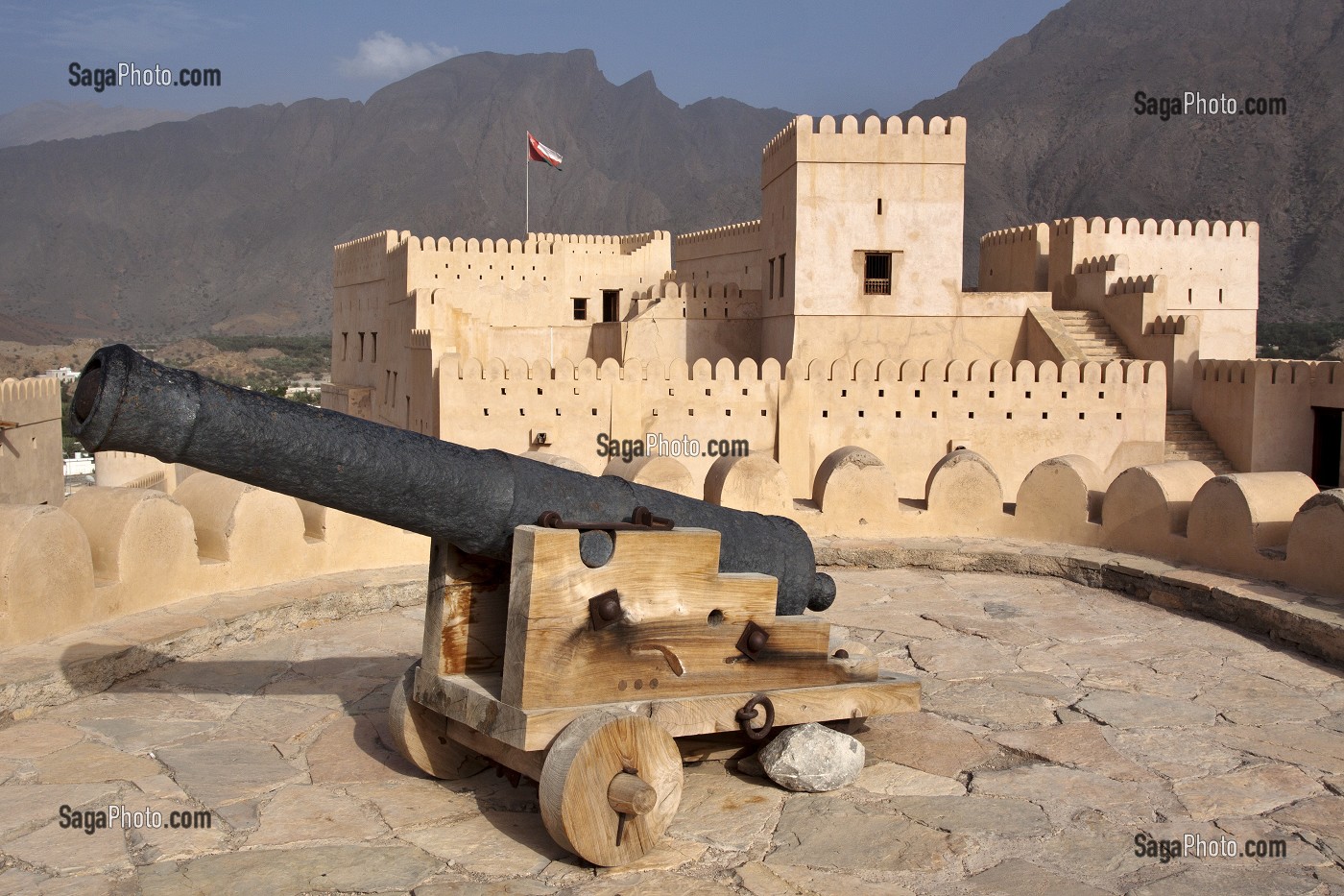 FORT DE NAKHL (17EME SIECLE), LE PLUS GRAND DU SULTANAT D'OMAN, MOYEN-ORIENT 