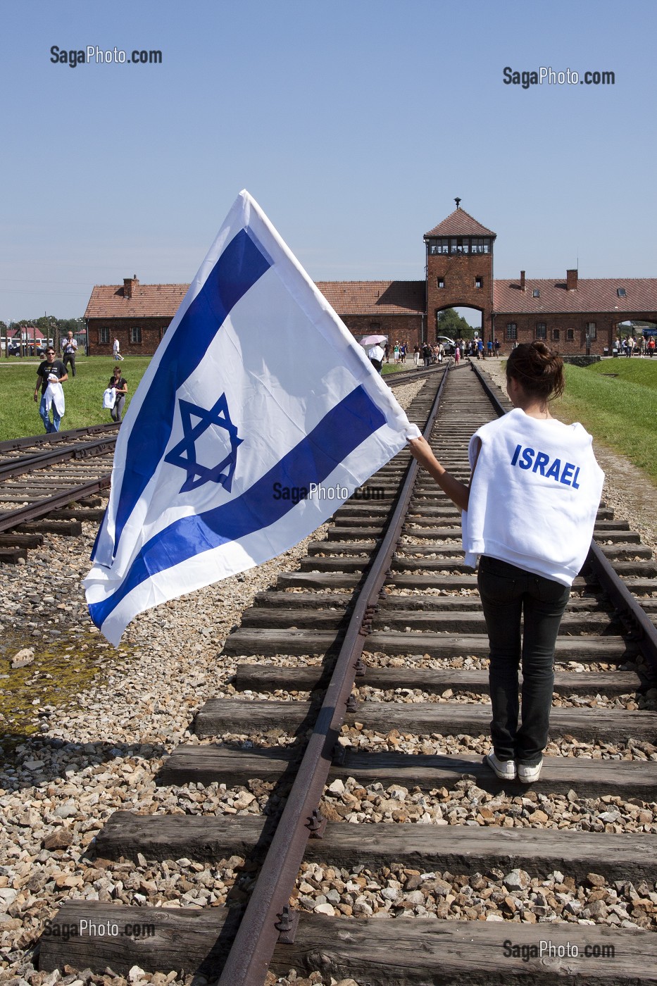 CAMP DE CONCENTRATION D'AUSCHWITZ, MUSEE D'ETAT D'AUSCHWITZ-BIRKENAU, SITE CLASSE PATRIMOINE MONDIAL DE L'UNESCO, OSWIECIM, SILESIE, POLOGNE 