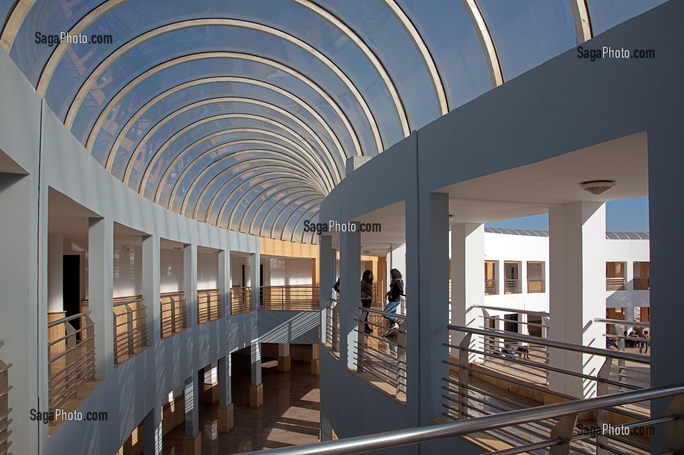 SITE DE LA MODERNE ECOLE NATIONALE D’ARCHITECTURE DU MAROC, RABAT MAGHREB 