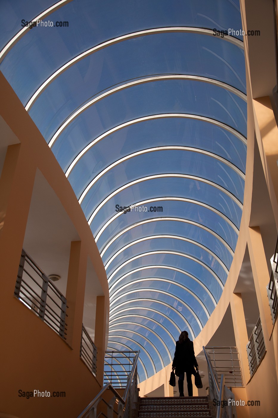 SITE DE LA MODERNE ECOLE NATIONALE D’ARCHITECTURE DU MAROC, RABAT MAGHREB 